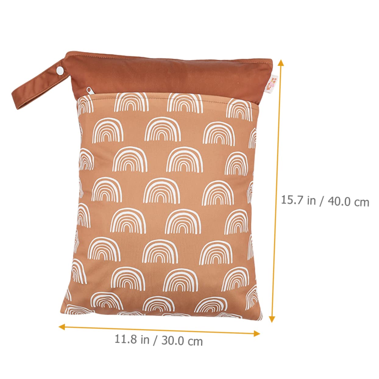 TOYANDONA 4 Piezas Bolsa Mojada Bolsas Organizadoras De Pañales Bolsa Seca Mojada Sacos De Pañales Esenciales De La Bolsa De Pañales Tienda De Cuna Pañal De Bebe Nórdico Tela Bebé