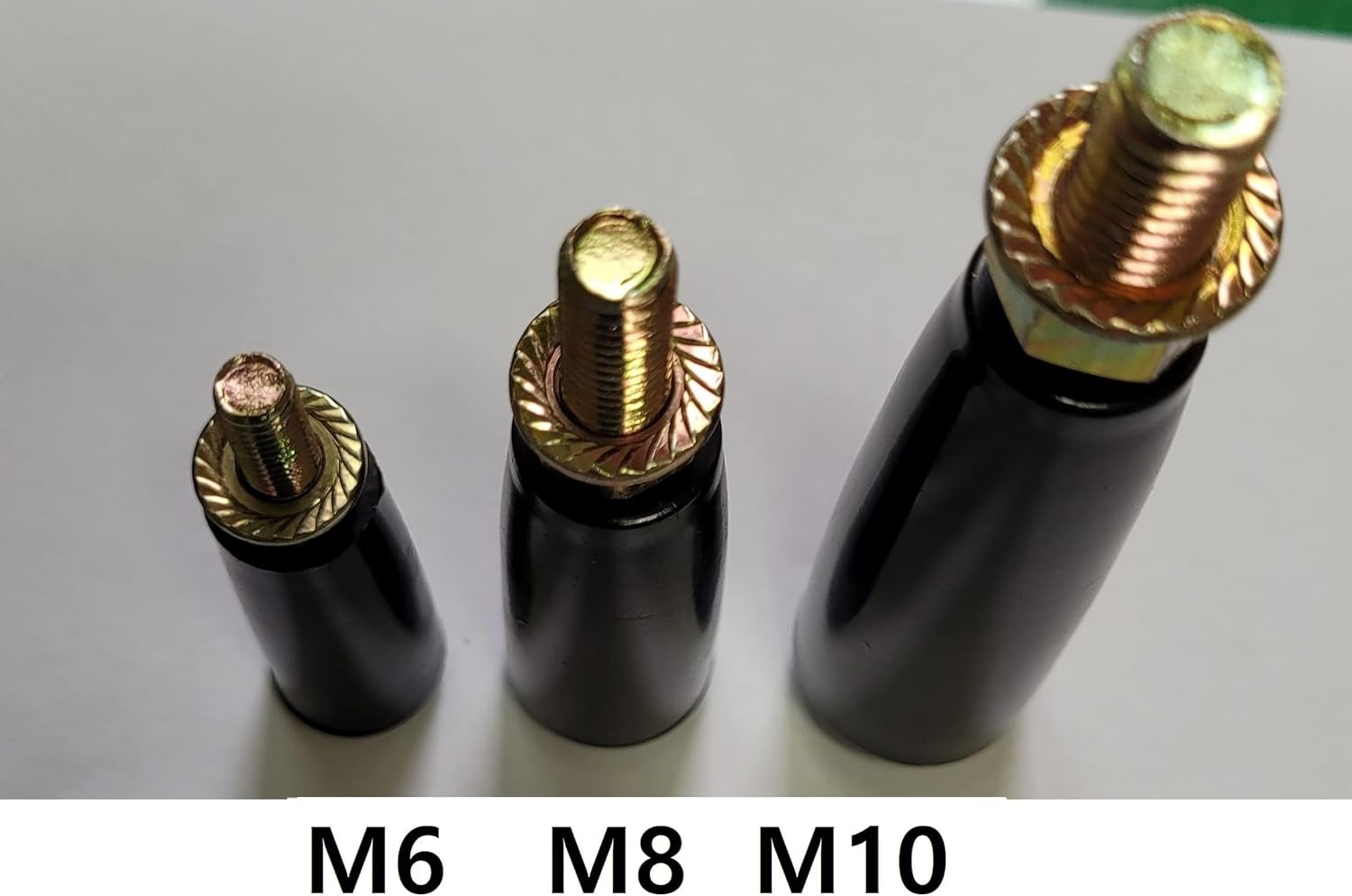 M8 X P1.25 Revolving Handle 3.15 Inch (80mm) - Replacement Crank Knob Grip for Hose Reel, Trailer Jack, Table Saw, Lathe, Made in Korea