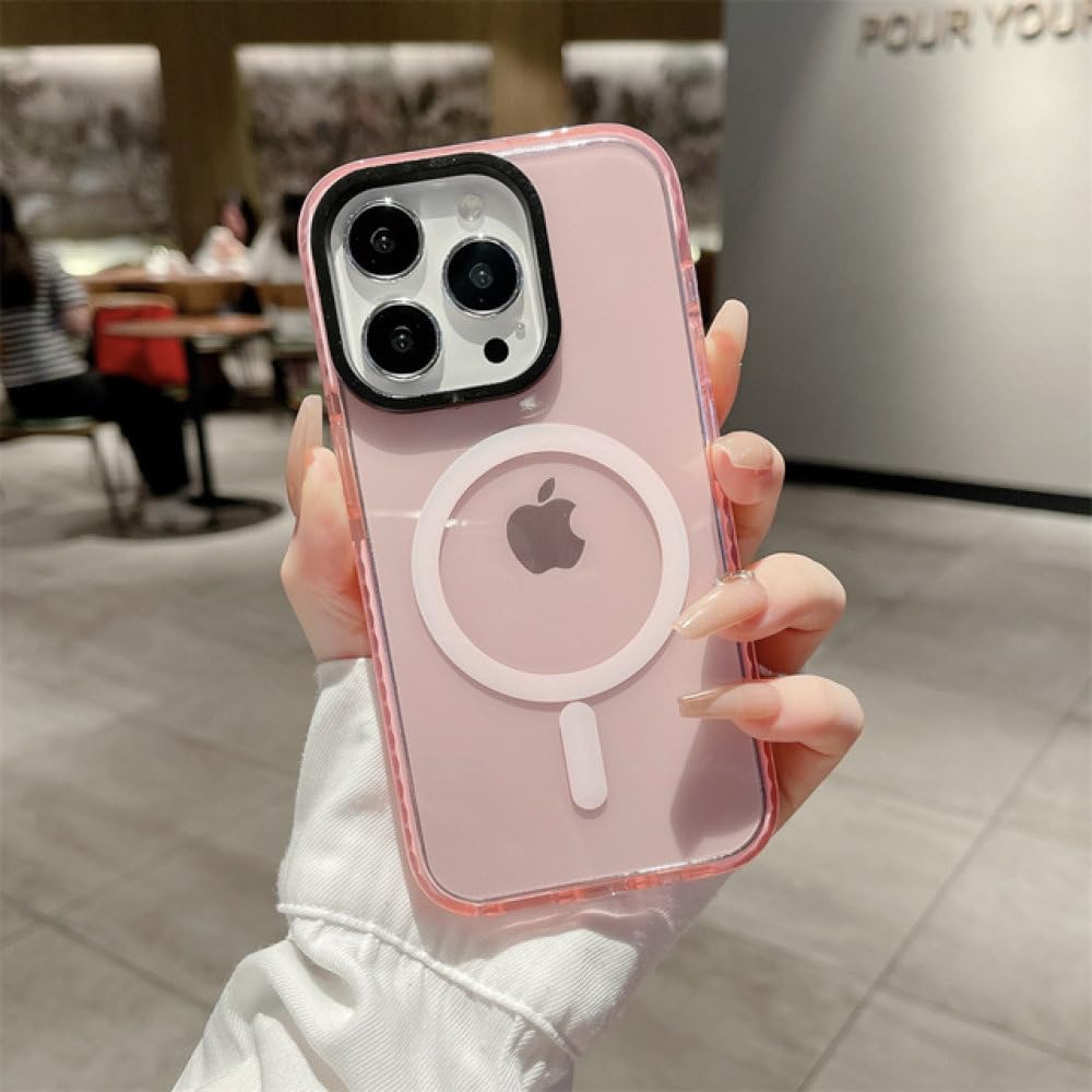 Amazon.co.jp: iPhone 15 用ケース 透明バンパー マグネット式