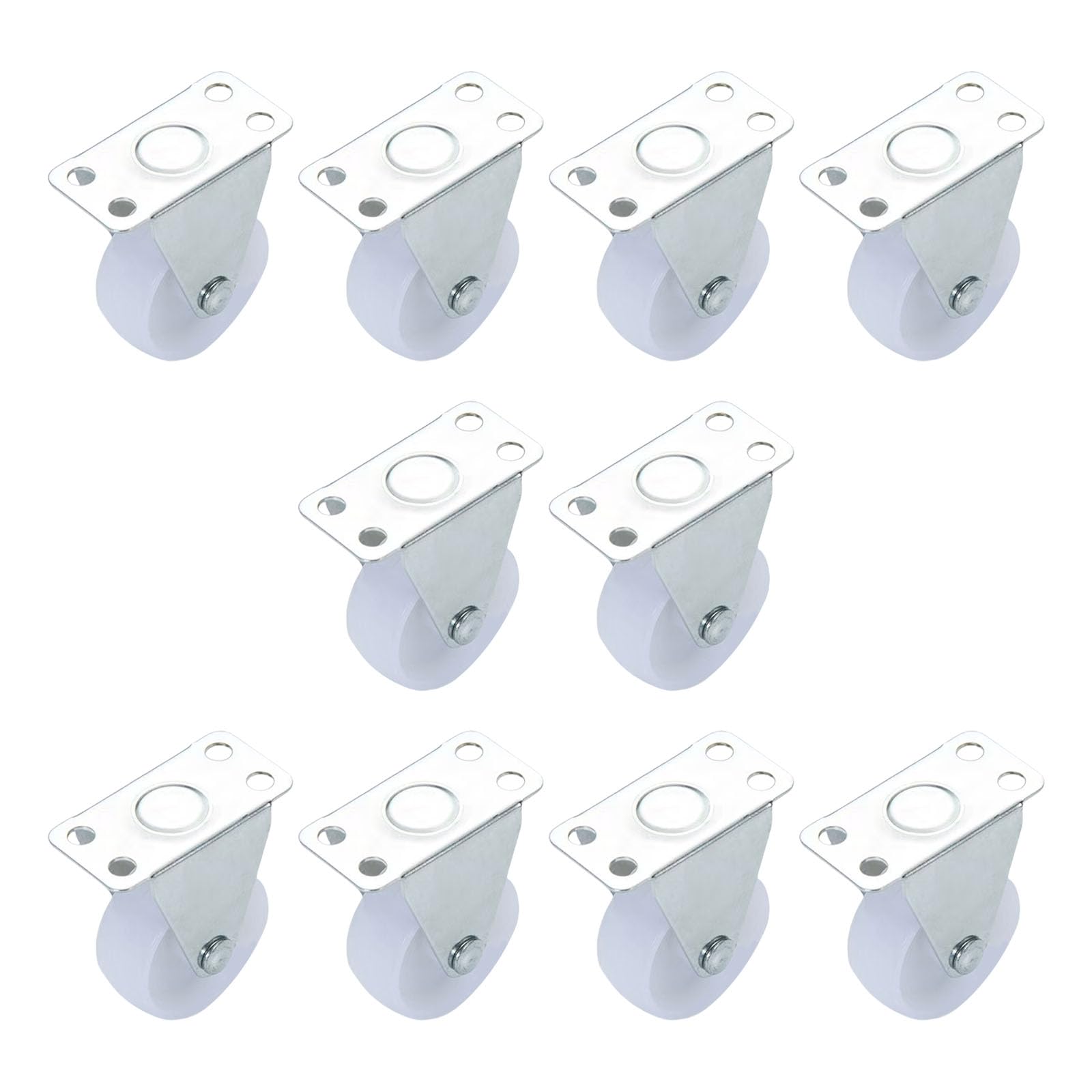 Type Furniture Casters Quiet Rolling Brasses Casters Universals for Chairs Tables Storage Box and More Smooth