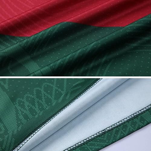 Miniatura 3 de URAISEUS #7 - Conjunto de camisetas de fútbol para niños, uniforme de entrenamiento de equipo deportivo, para niños y niñas