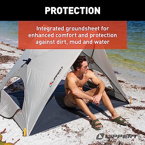 Image of Lippert Picnic Popup Sun Shelter for Camping, Beach Trips and Outdoor Concerts - Tent