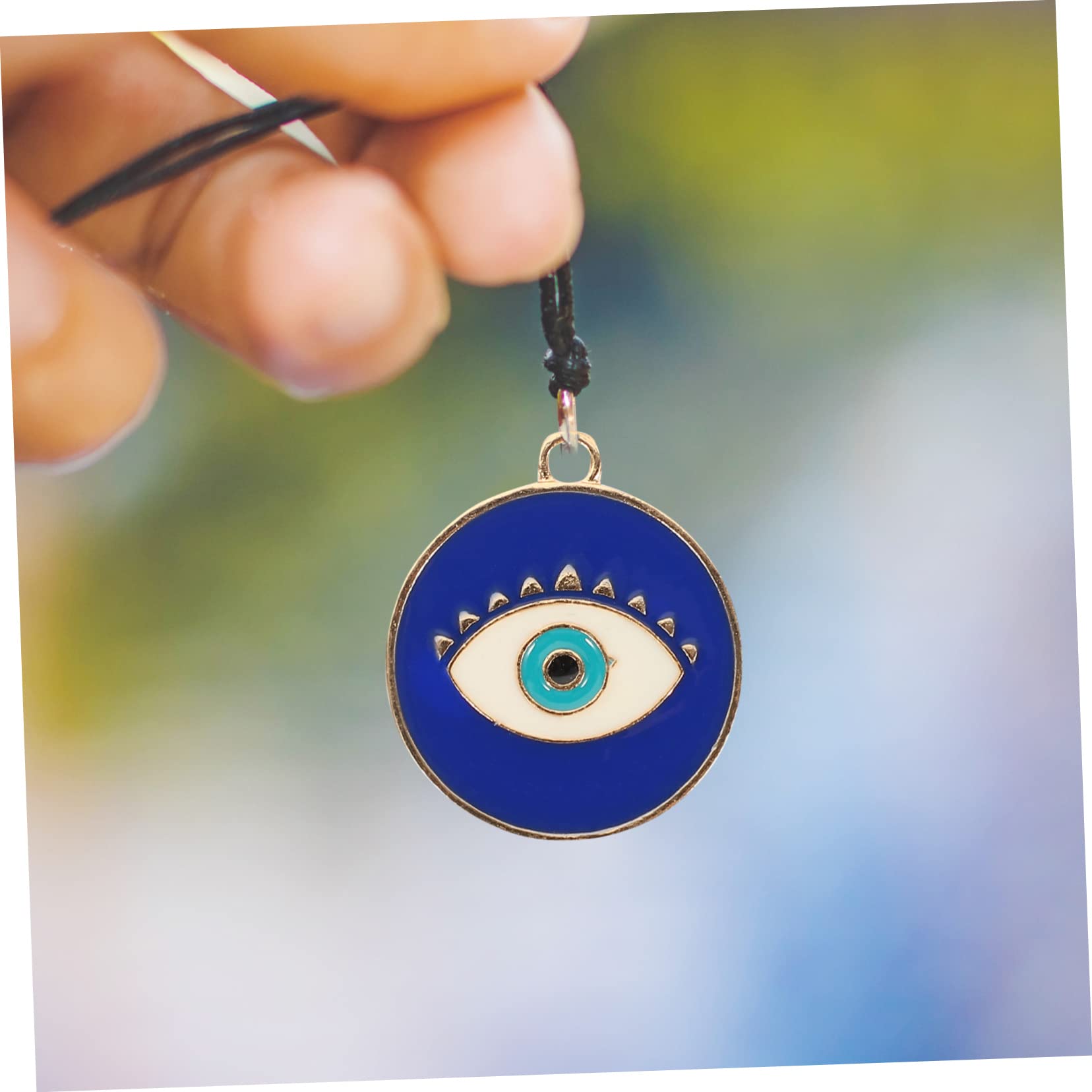 EXCEART Malocchio Arredamento Braccialetto Braccialetti Di Fascino Bracciali Fai Da Te Collane Fai Da Te Accessori Per Gioielli Fai Da Te Fascini Della Collana Della Lega