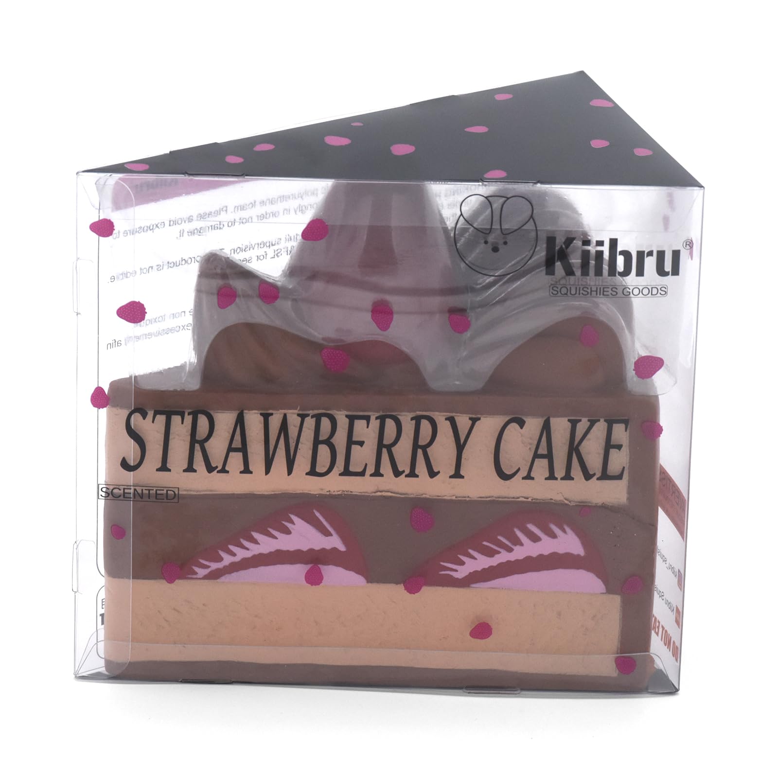 Amazon | Kiibru 15CM ストロベリーショートケーキ スクイーズ 低反発