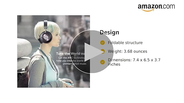 Amazon.com: UTAXO Noise Cancelling Headphones, Bluetooth