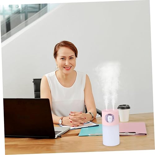 Miniatura 6 de Zerodeko Mini humidificador con humidificador de aire 9.1 fl oz portátil con luz y temporizador para viajes y hogar