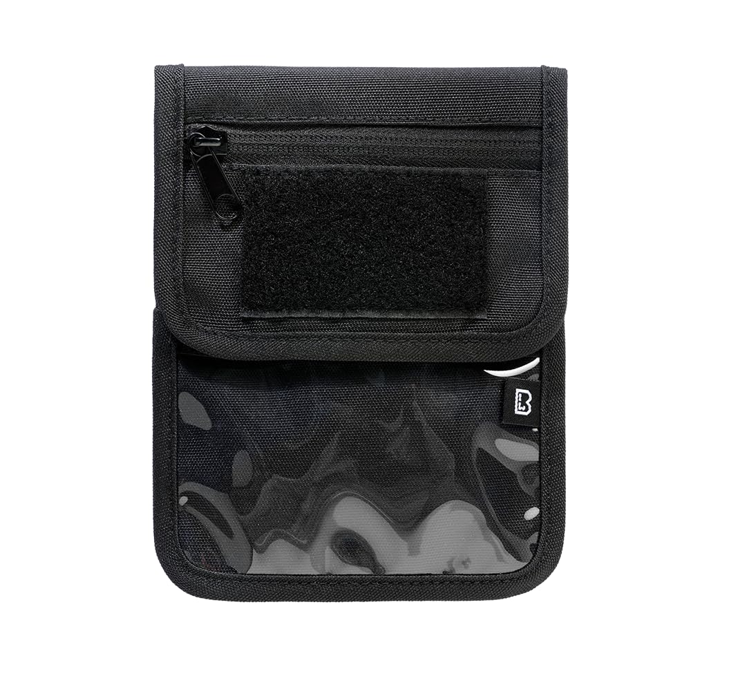 Brandit Chest Pocket, Many Colours, Black, Neck Pouch
