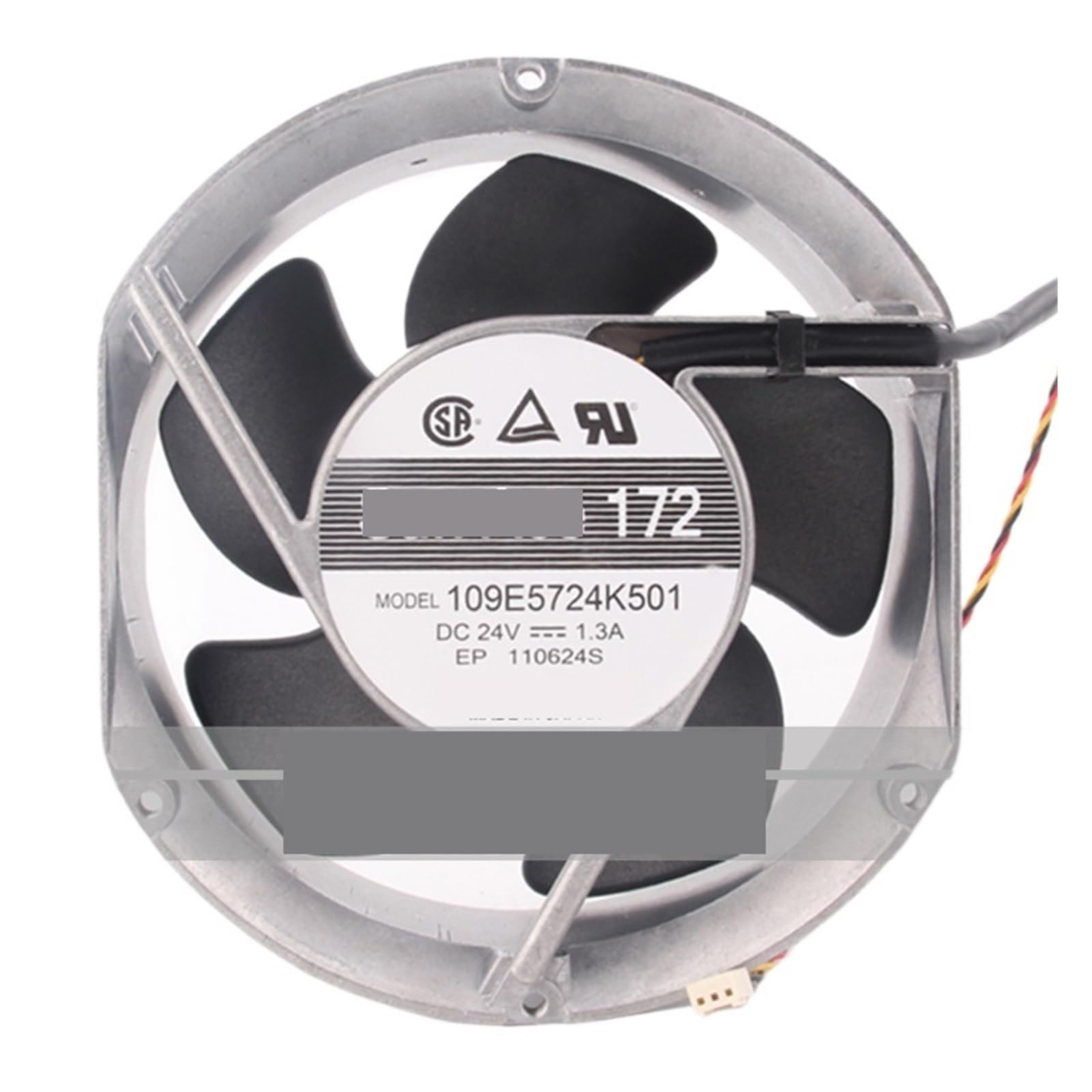 YMUGUEGH 109E5724K501 172X51MM DC24V 1.3A 17251 Cooling Fan