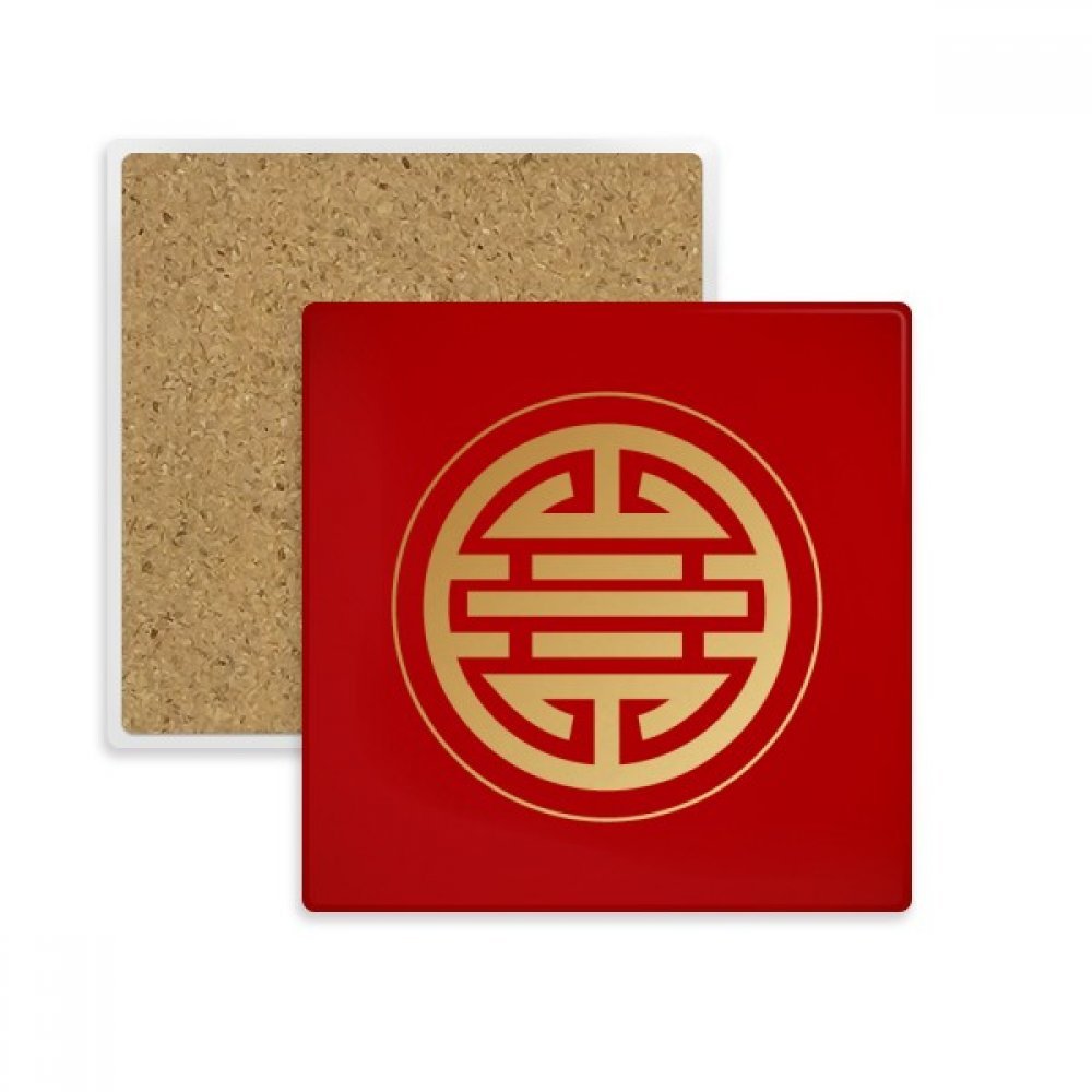 Cadeau de boissons multicolor original avec ce coaster tasse en pierre absorbante unique