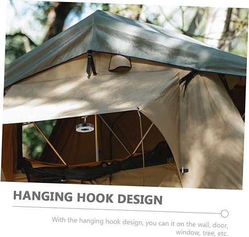 Miniatura 9 de BESPORTBLE Luces de tienda de campaña Luces de pared al aire libre Luces al aire libre Lámpara de pared de batería Aplique recargable LED de