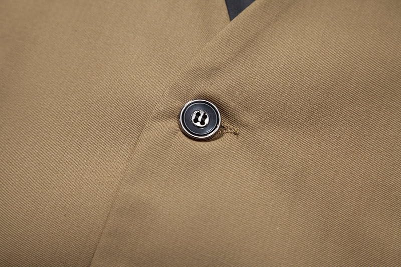 Men's Vest Spring Autumn Wedding V Neck Banquet Party Sleeveless Top 6