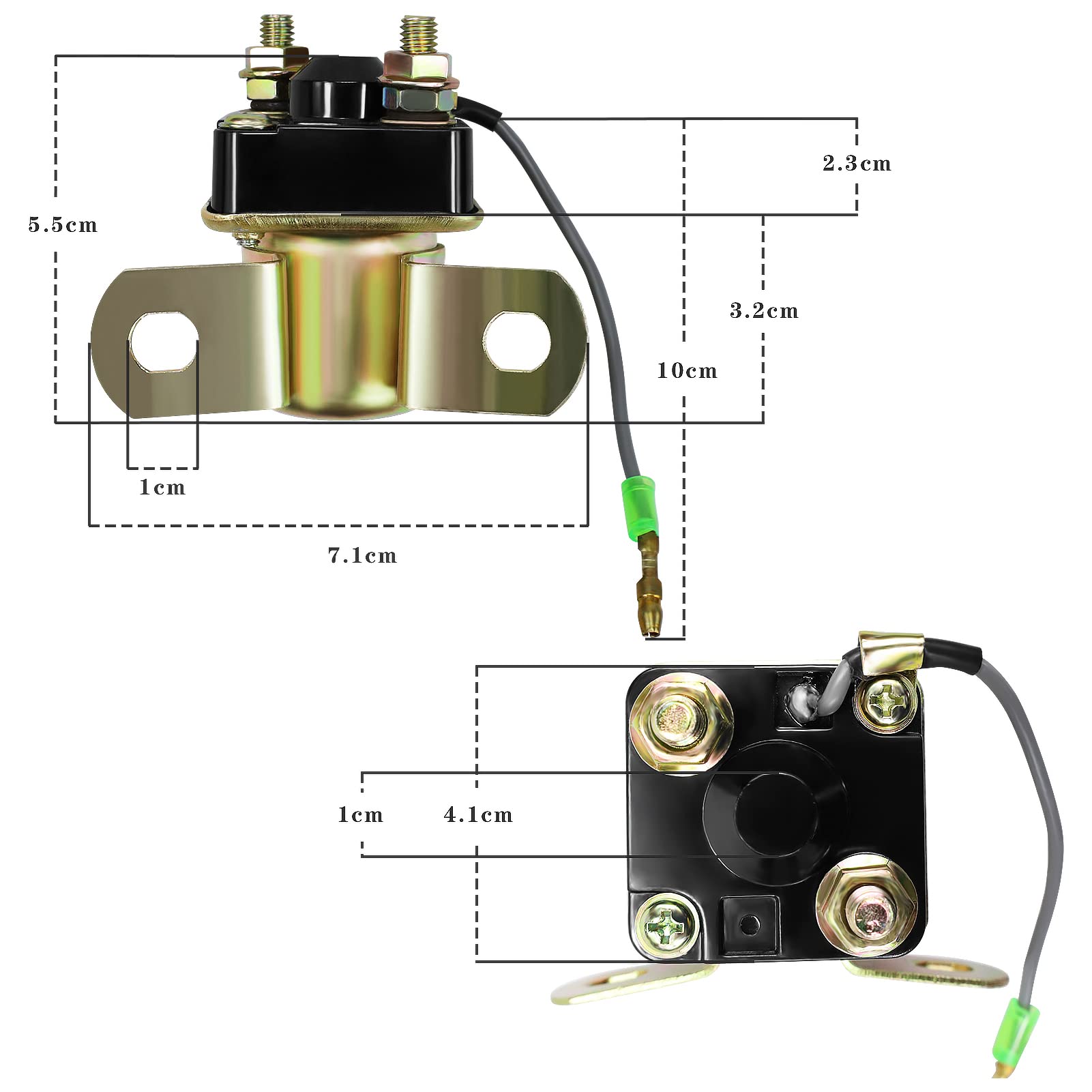 Relè Solenoide Avviamento Per Polaris Xplorer 300 4x4 1995-2000