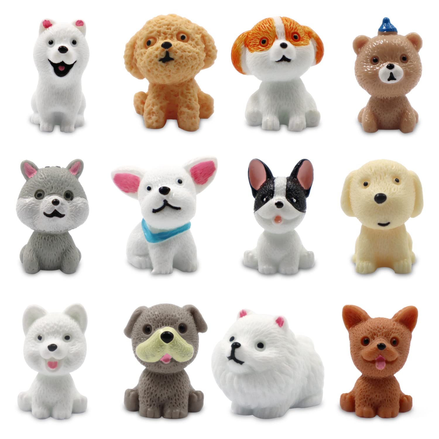 Set 12 Animali Fatati In Resina Per Giardino - Miniatura Per Decorazione, Terrari, Case Delle Bambole - Foto 6