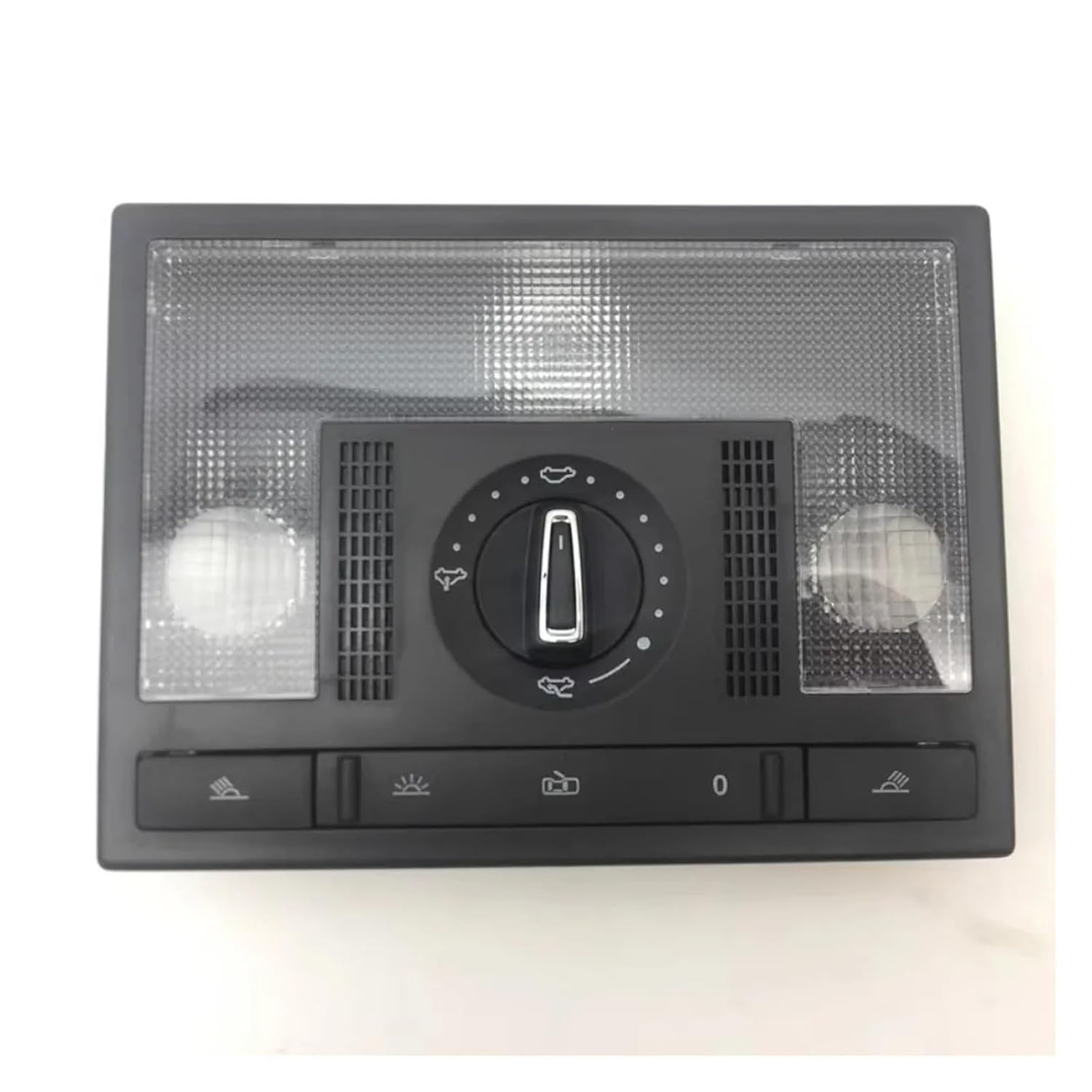 Overhead Console Light Fit for Polo Lavida Fit for Santana Fit for Jetta Indoor Ceiling Light 1pcs Sunroof Switch Console(Rear Lights Beige)