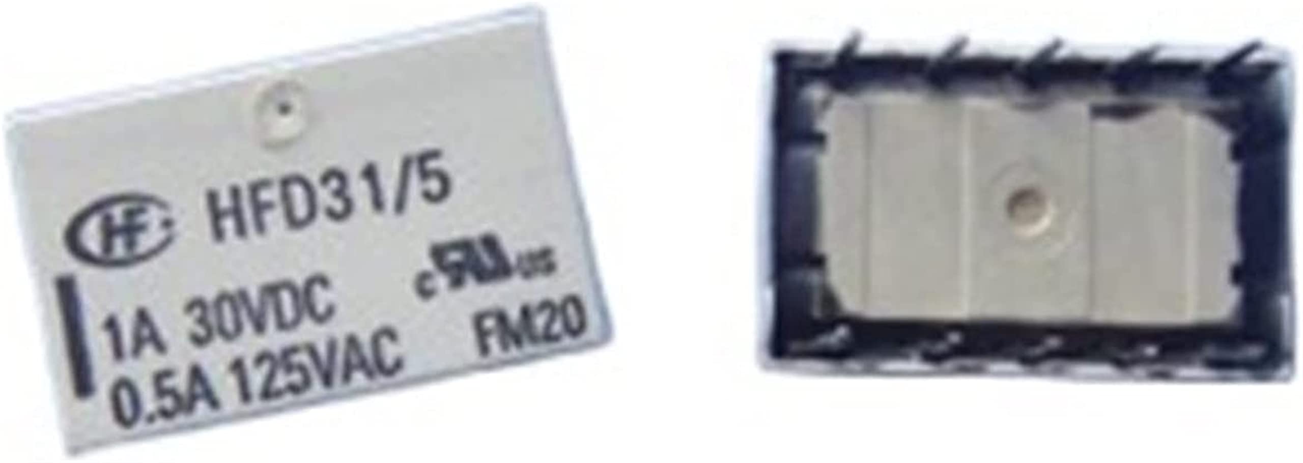 Relais HFD31 5V résout les erreurs de commutation de signal PCB lot de 10pcs
