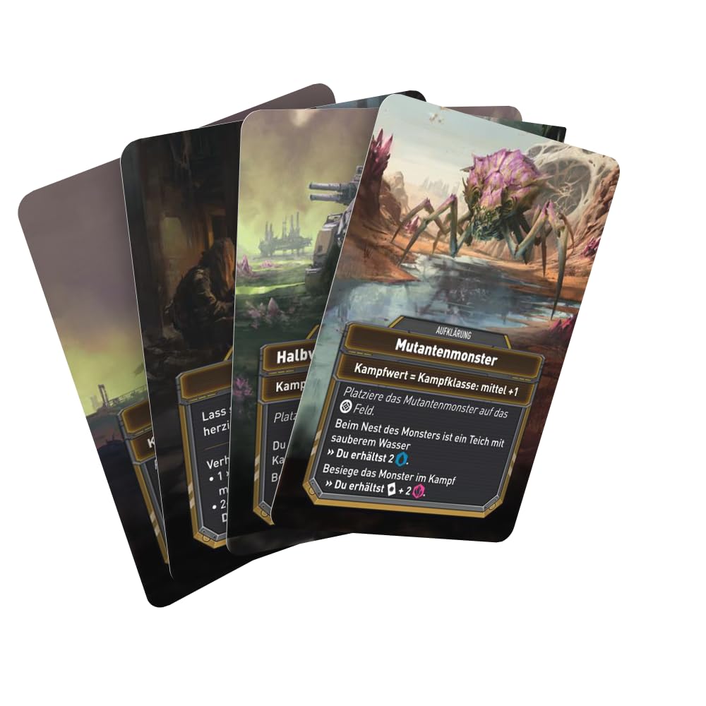 Rise of the Wastelands – 4X-Kennerspiel in postapokalyptischer Welt mit Miniaturen & Aktionspunkten – Deluxe Edition für 1–4 Spieler ab 14 Jahren – Deutsch – ELZNIR GAMES