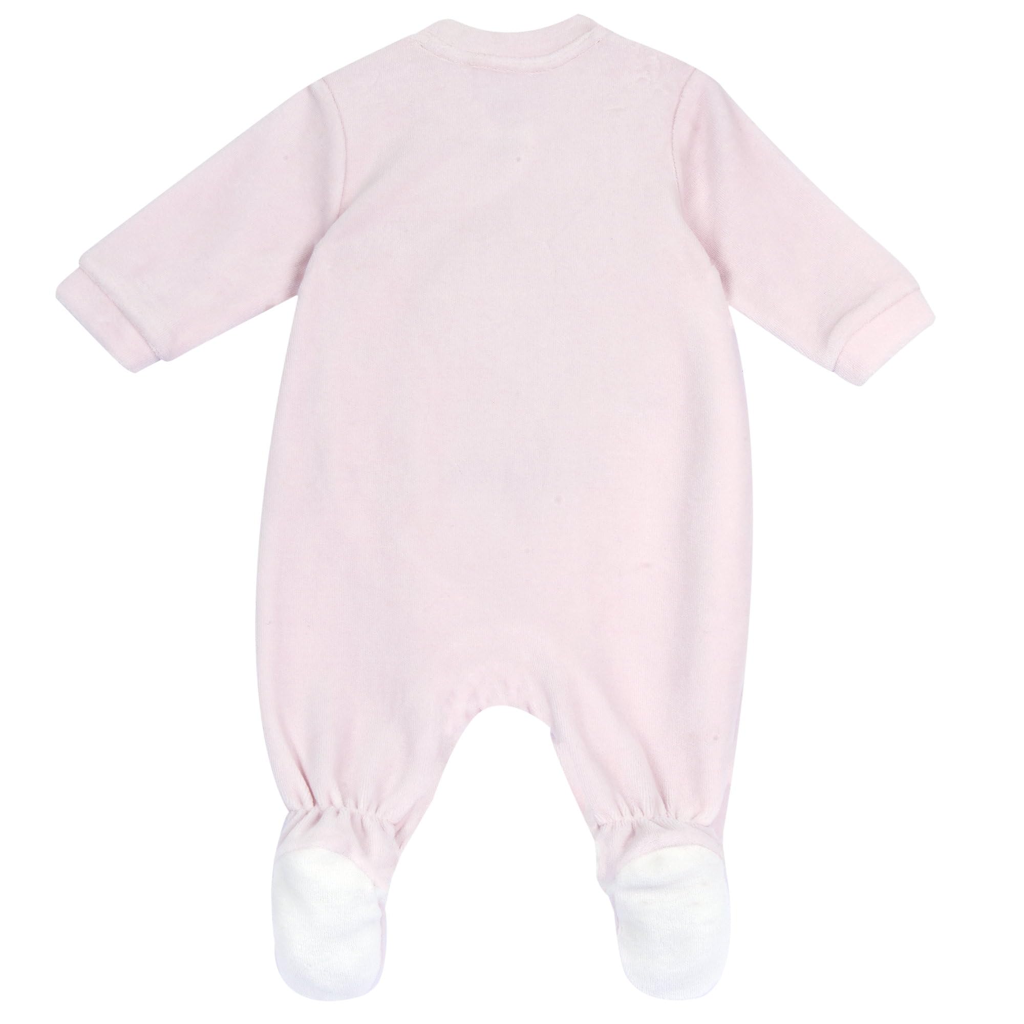 Chicco, Pijama de Bebé para Niña de Suave y Cálida Chenilla con Cómoda Abertura Frontal, Adeucado para el Invierno, Ropa de Bebé 0-24 Meses, Designed in Italy