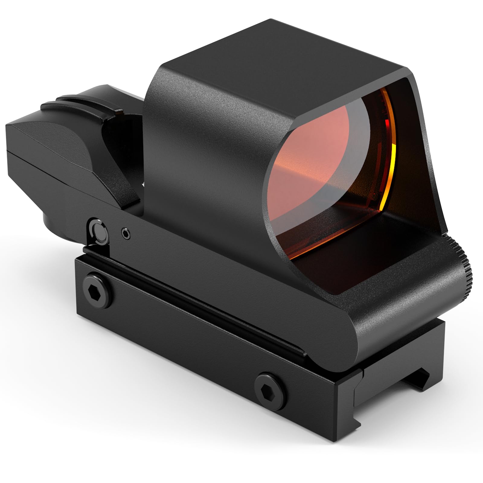 Red Dot Viser - Zielfernrohr 4 Absehen, Reflexvisier mit Mehreren Absehen und Picatinny Schienenhalterung