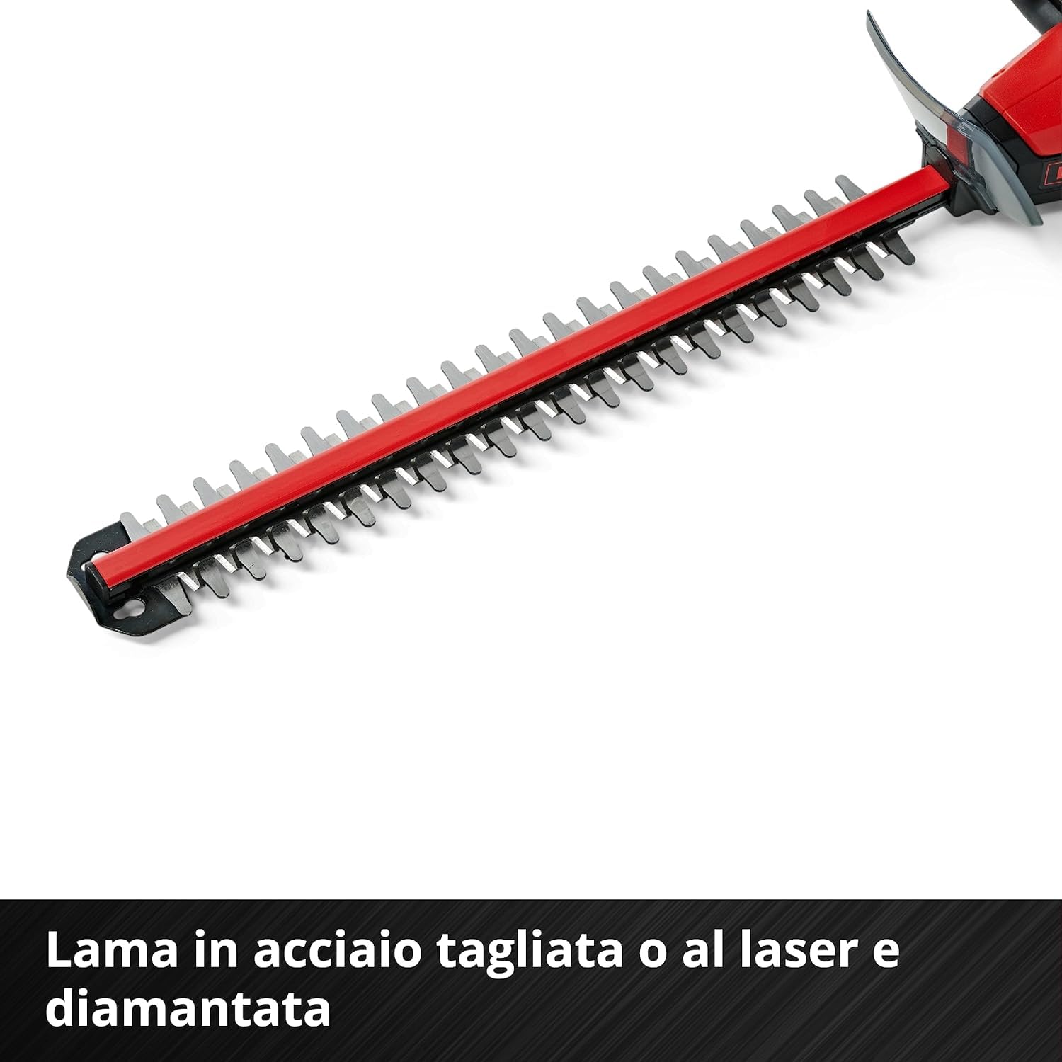 Einhell Tagliasiepi a batteria GC-CH 18/40 Li Solo Power X-Change (18 V, 40 cm lunghezza di taglio, 13 mm distanza tra i denti, maniglia ergonomica, senza batteria)