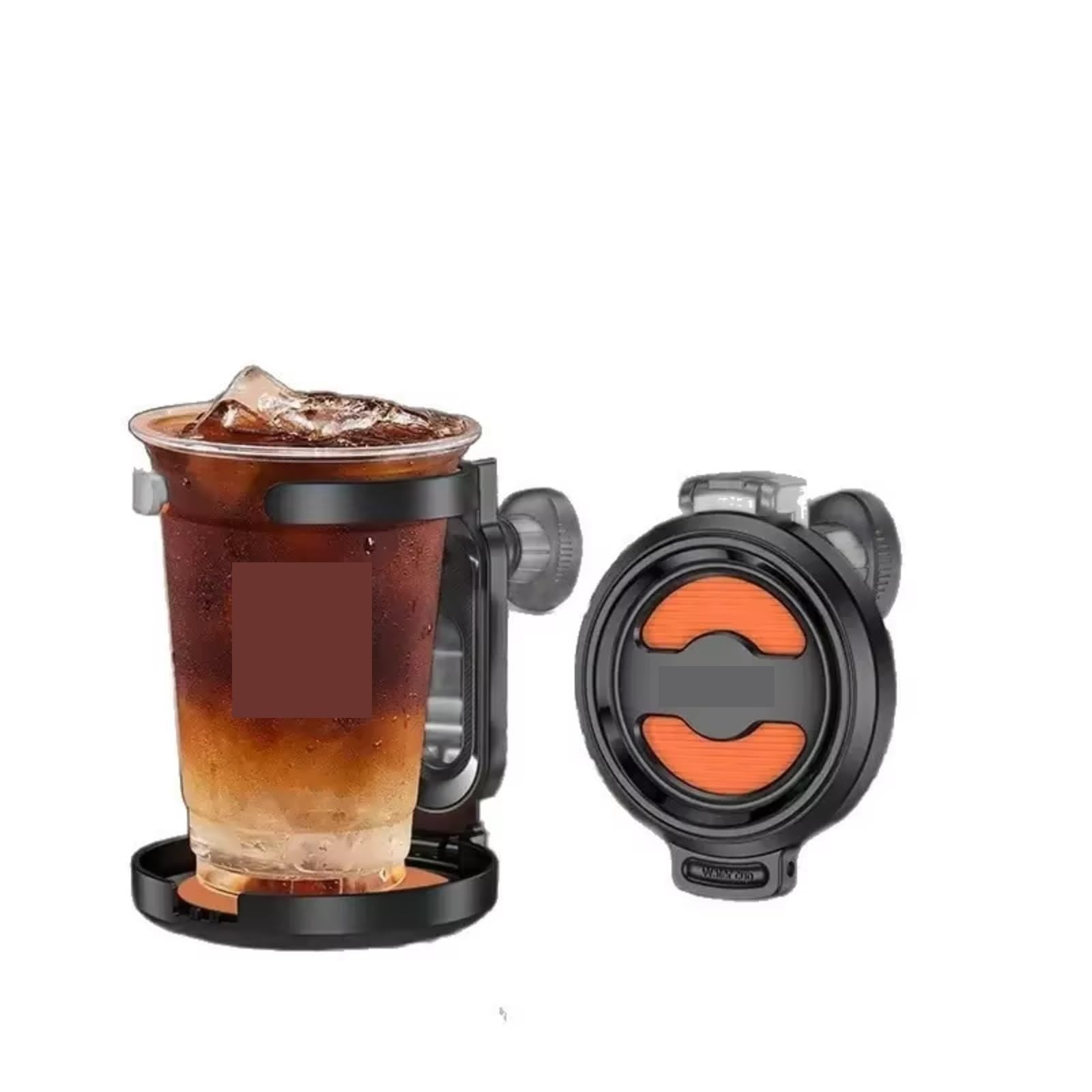 Soporte para Bebidas De Coche Portavasos Plegable Universal para Coche