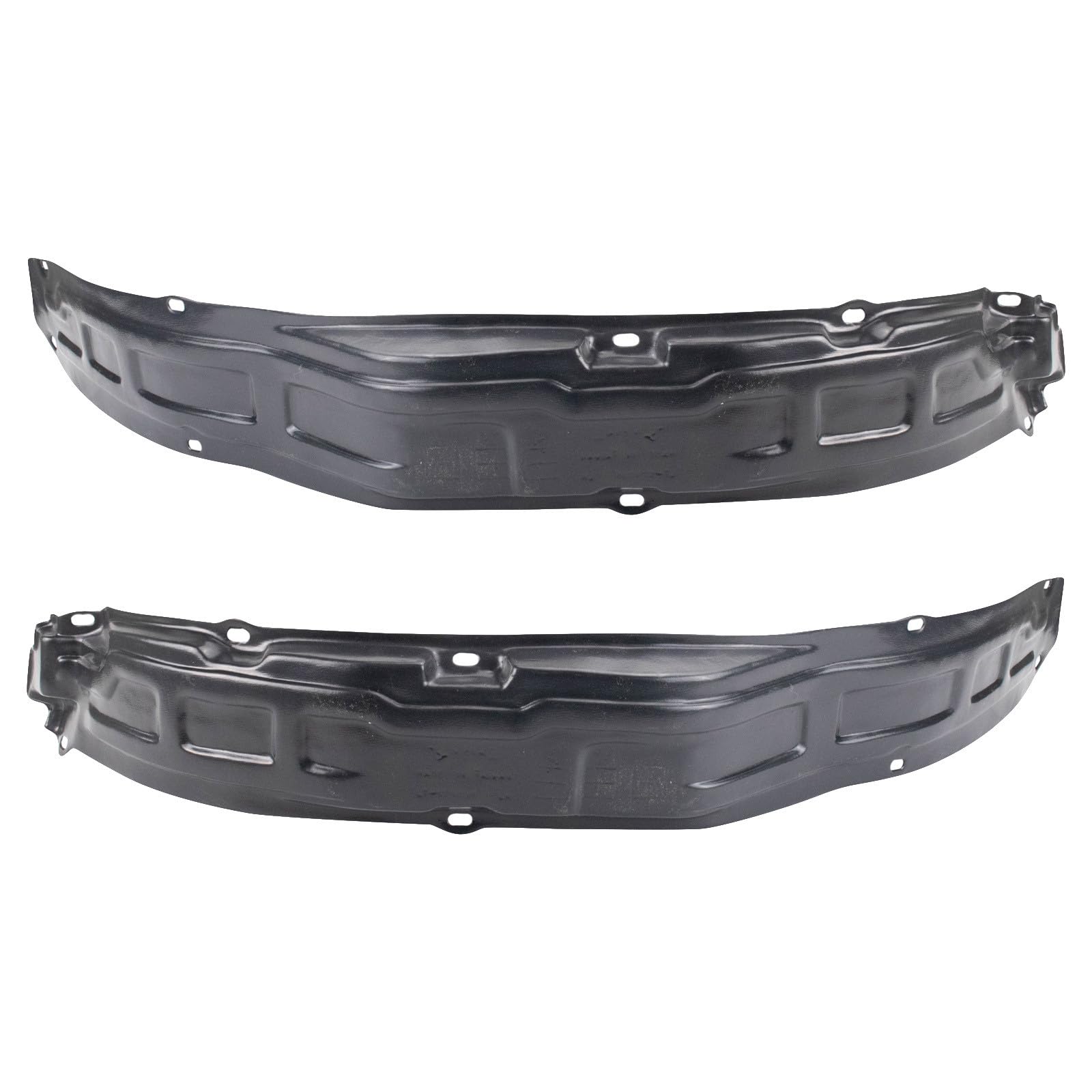 TRQ Front Driver and Passenger Side Inner Fender Liner Set