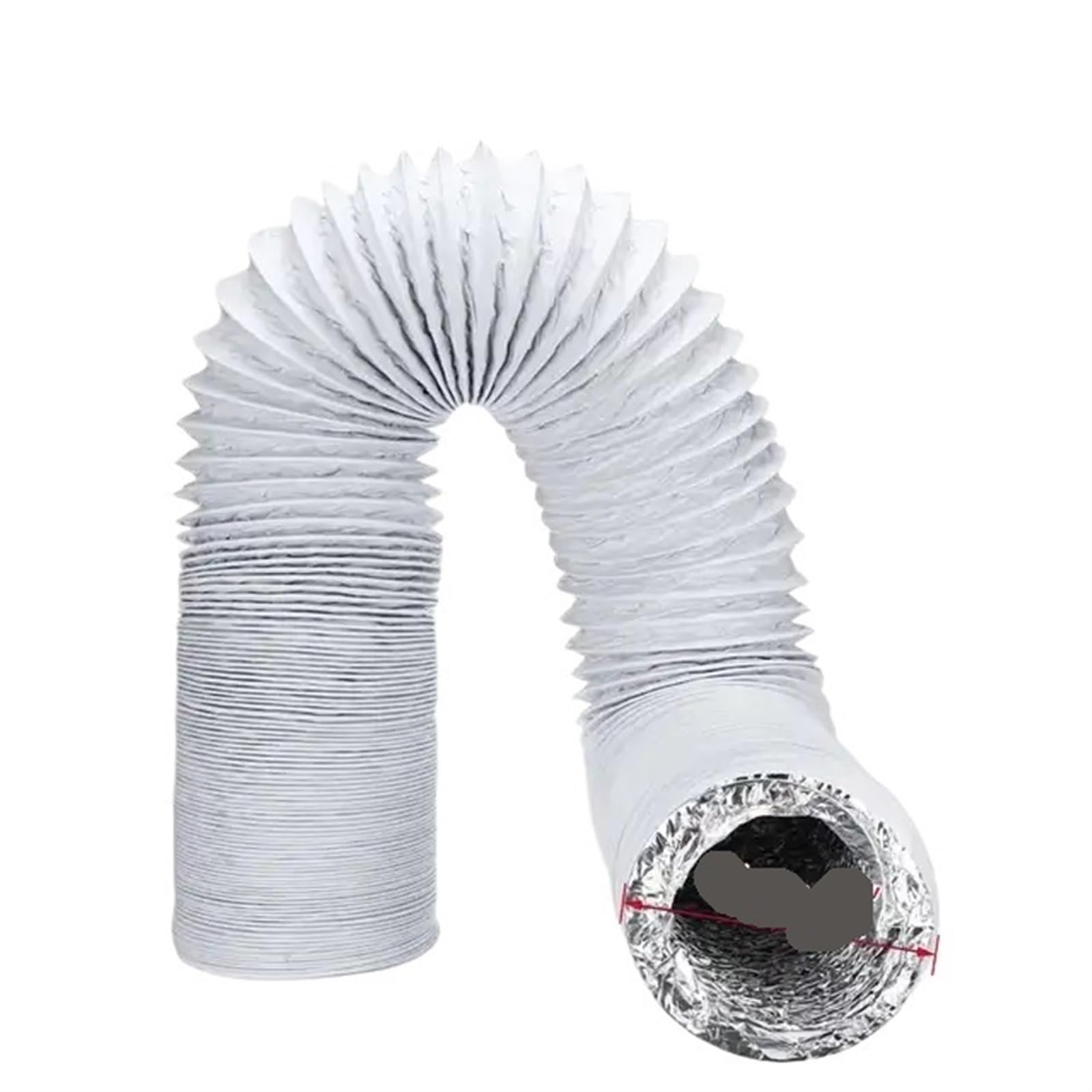 GETSTREE Air Conditioner Exhaust Hose,Universal AC Vent Tube for Portable Conditioners For Extension And Replacement