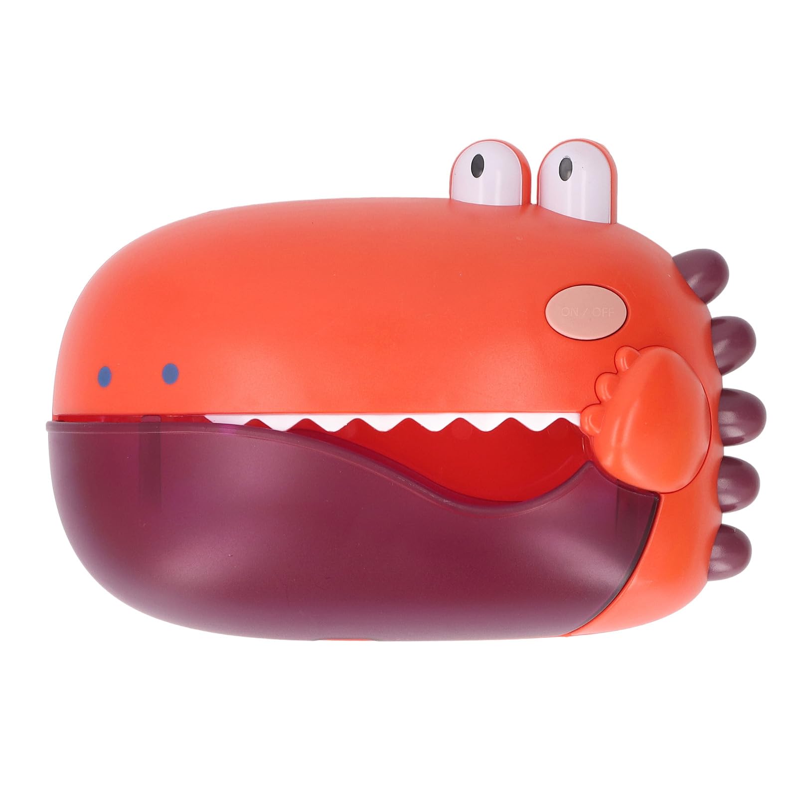 Saluaqui Máquina Automática de Soplador de Burbujas de Baño para Bebés con Música y Tazas de Succión para el Baño y la Bañera - Juguete de Burbujas de de Naranja (Orange)