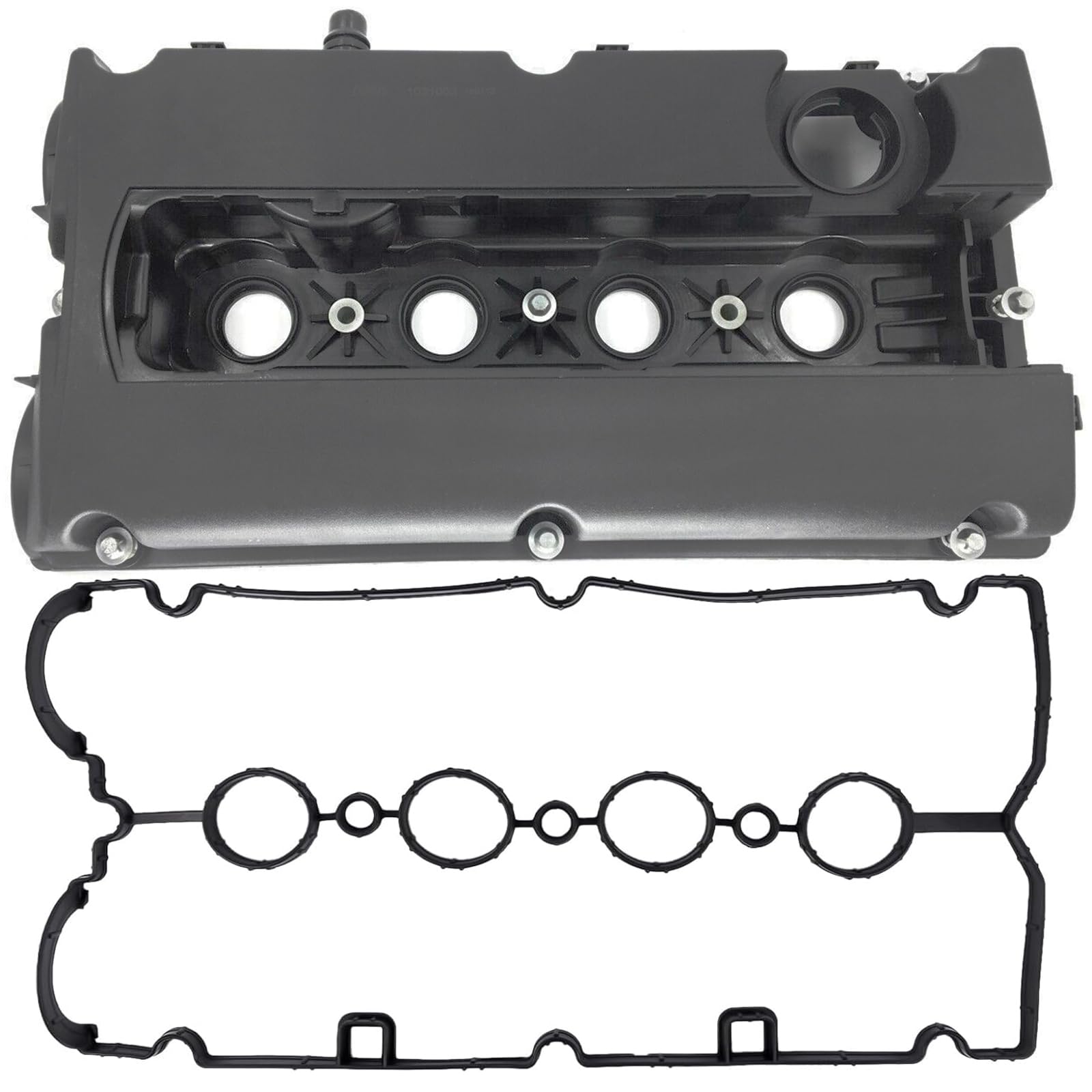 Hajus 1031003001 Ventildeckel Zylinderkopfhaube Dichtung Entlüftungsventil Verschluss 55556284 0650103 für Fiat Stilo Opel Astra G Astra H Meriva Vectra C Zafira A Zafira B 2000-2012 1.6L Benzin