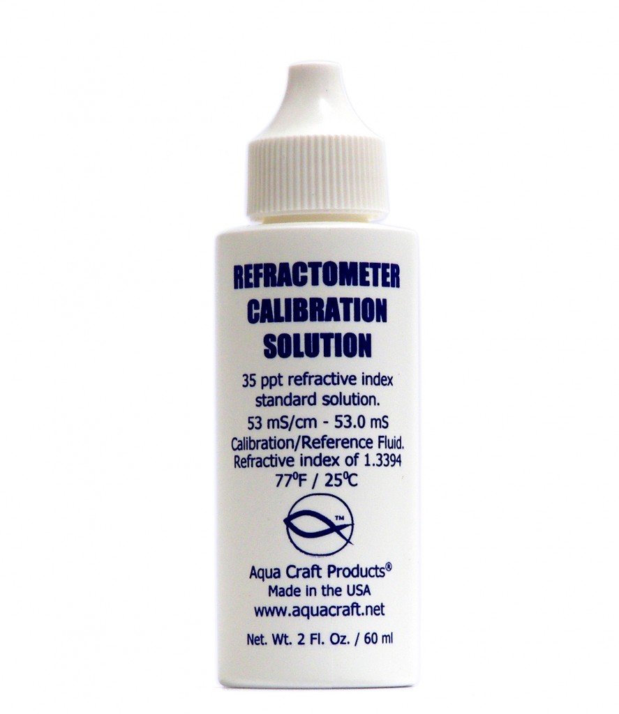 Aqua Craft Standard Seawater 35 ppt Refractometer Calibration Solution - 60 ml