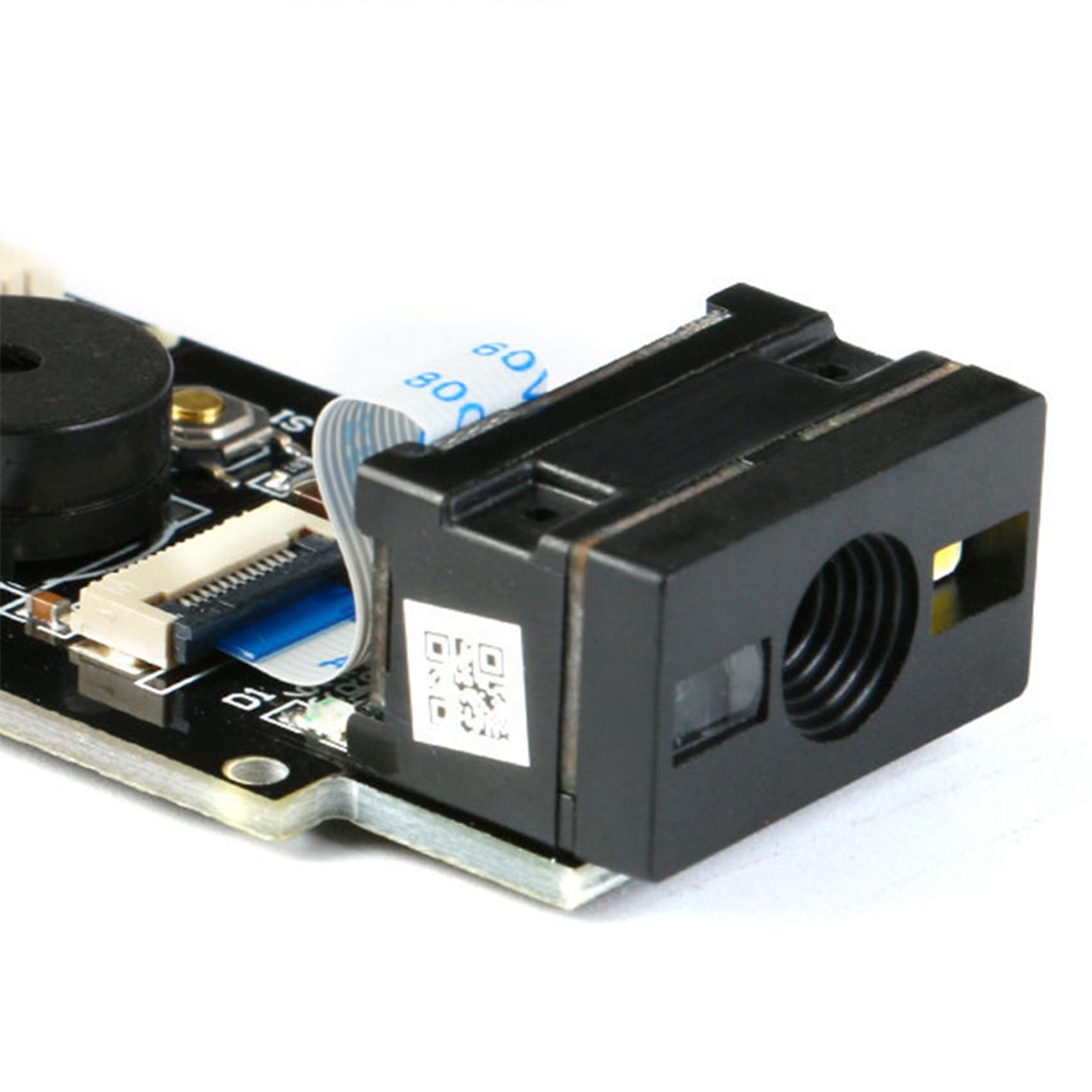 2 x przewodowy skaner kodów kreskowych USB GM65 1D 2D czytnik kodów kreskowych moduł czytnika kodów QR, brzęczyk CMOS do przypomnienia z kablem UART