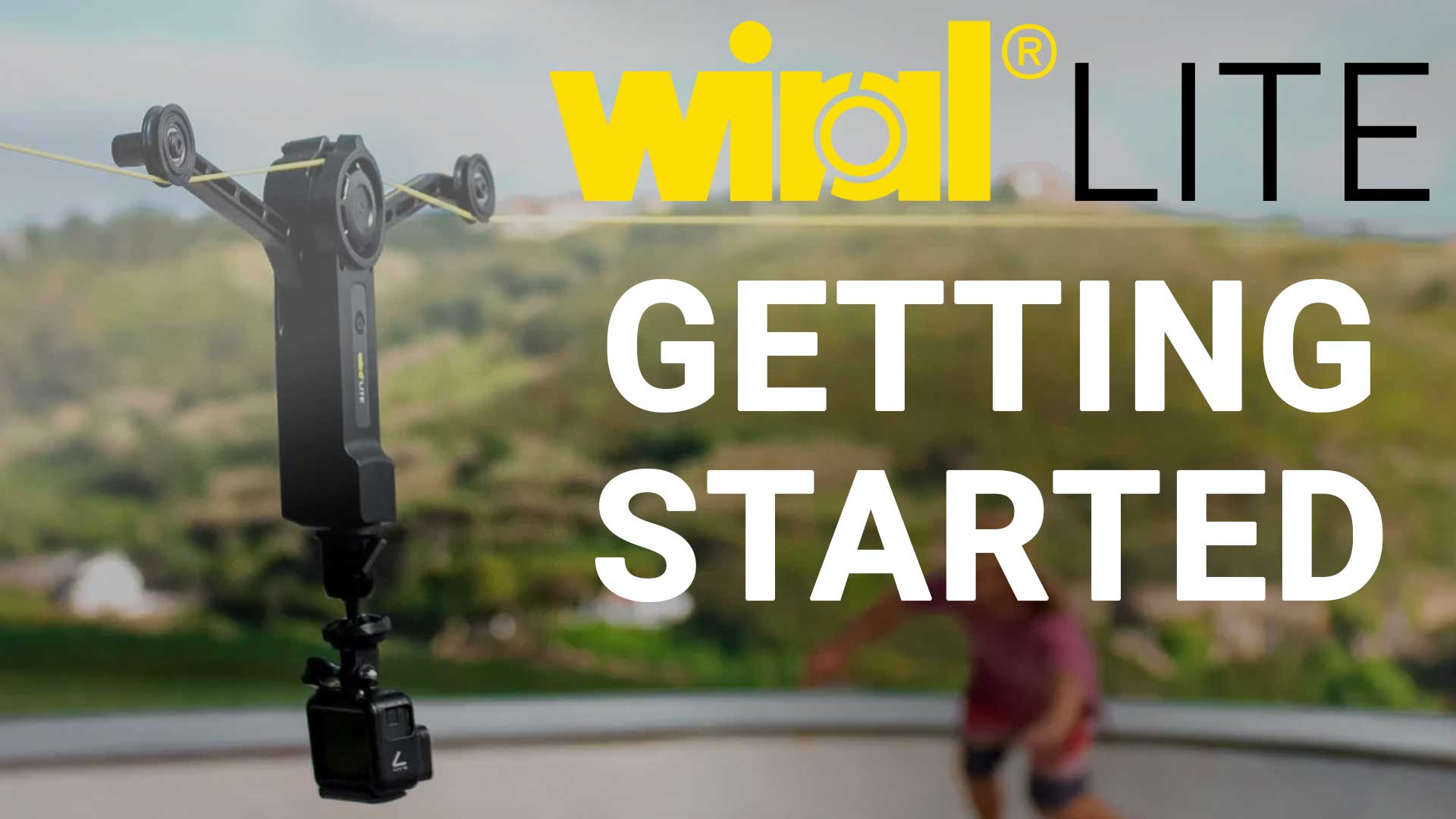Wiral LITE Cable Cam with Remote for Action Cameras, Smartphones