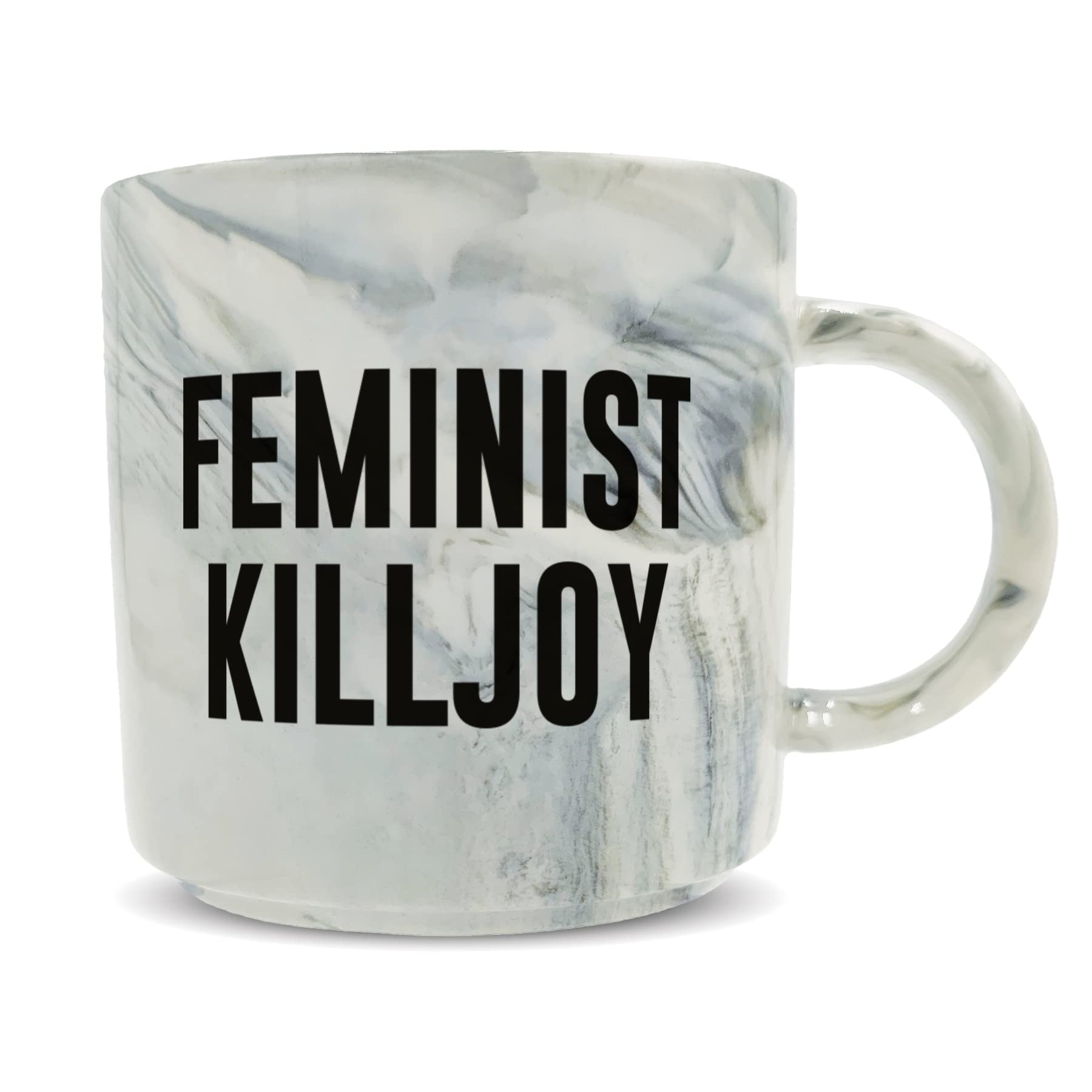 Hippowarehouse Feminist Killjoy Printed Mug Various Colour Options Ceramic Cup Kitchenware 11oz