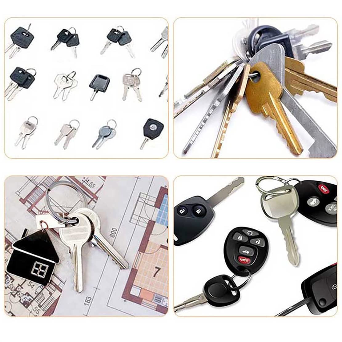 Copiatrice di Chiavi Orizzontali, Duplicatrice di Chiavi, Utensili per Fabbro di Copia di Chiavi Universali, Copiatrice di Chiavi Automatiche per Chiavi di Porte E Serrature per Auto