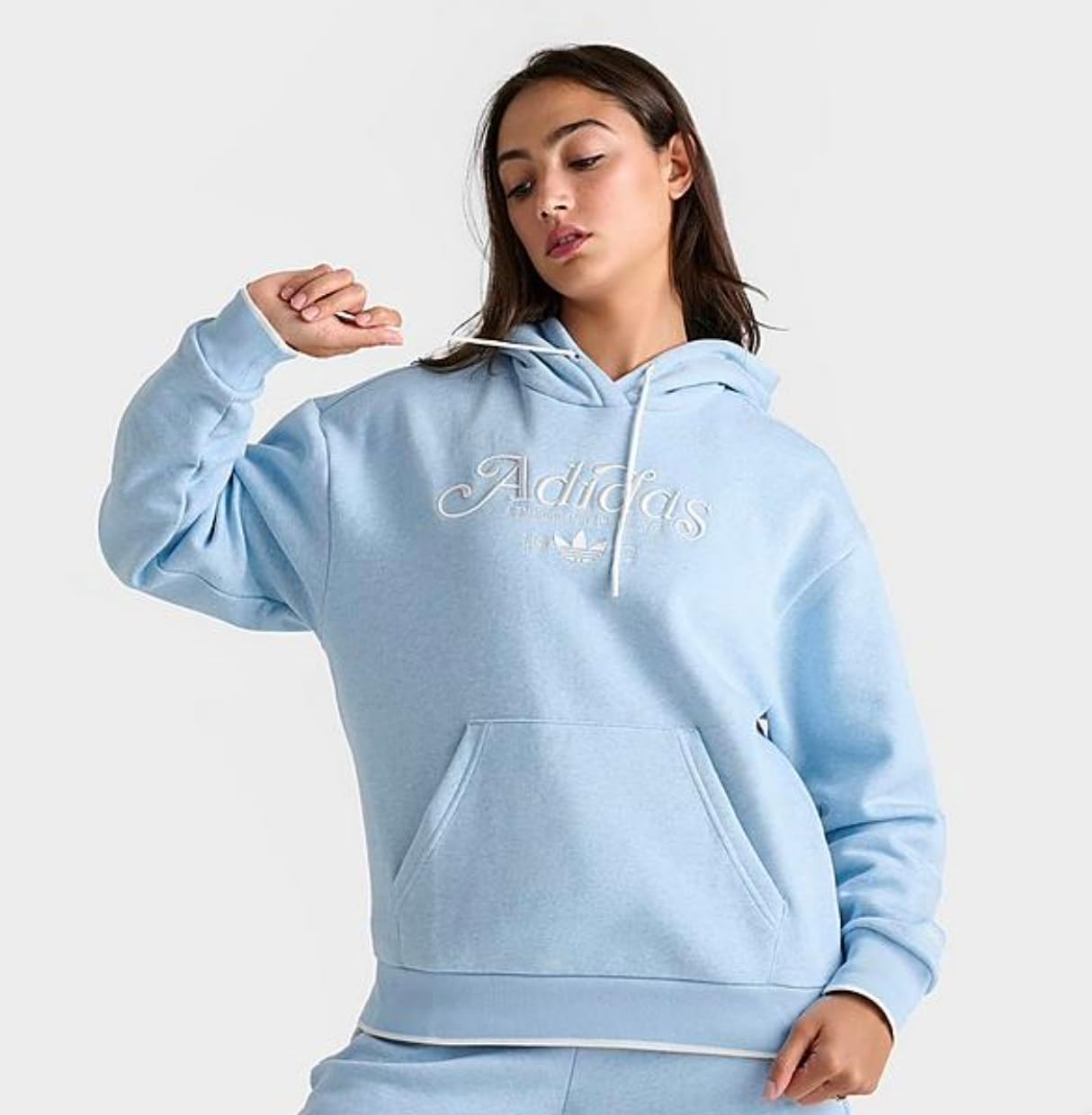 adidas Graphic Womens Loose Fit Hoodie - Image 2