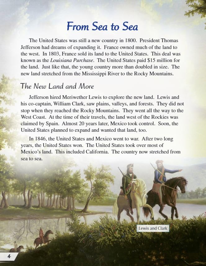 Crossing a Continent - Social Studies Book for Kids - Great for School Projects and Book Reports (Social Studies: Informational Text) - Image 4