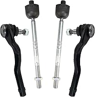 Vista 63 de TRQ - Juego de barras de acoplamiento delanteras interiores y exteriores