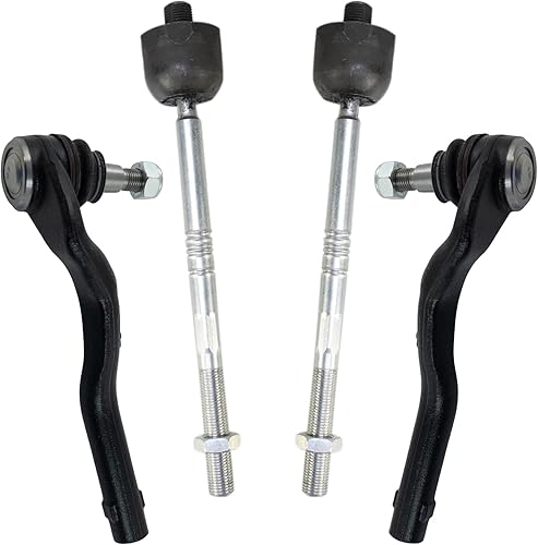 Vista 324 de TRQ - Juego de barras de acoplamiento delanteras interiores y exteriores