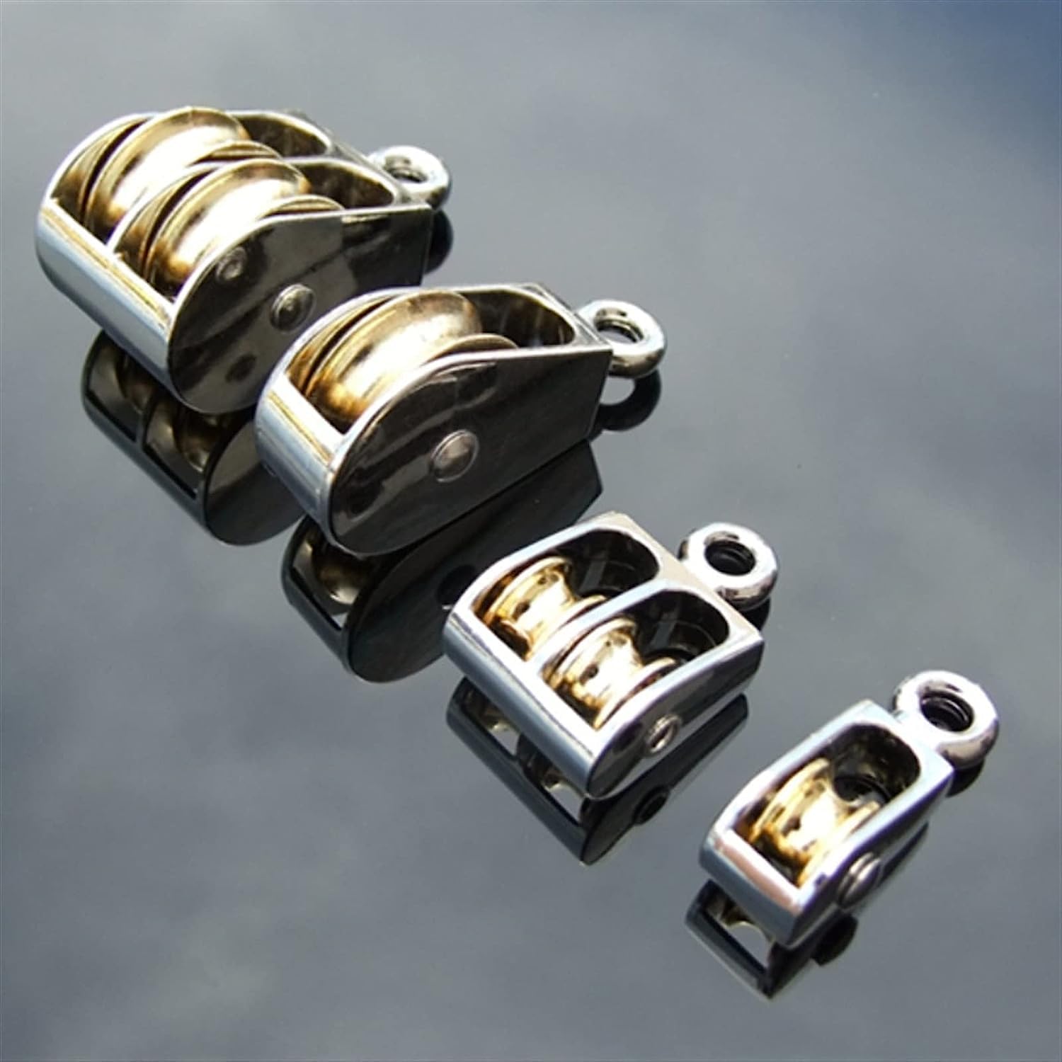 Wall/Ceiling Mount Pulley, Zinc