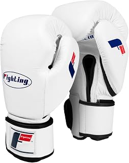 Fighting Sports Fury Professional Training Gloves - Premium Full-Grain Leather Boxing, MMA, Kickboxing & Sparring Gloves