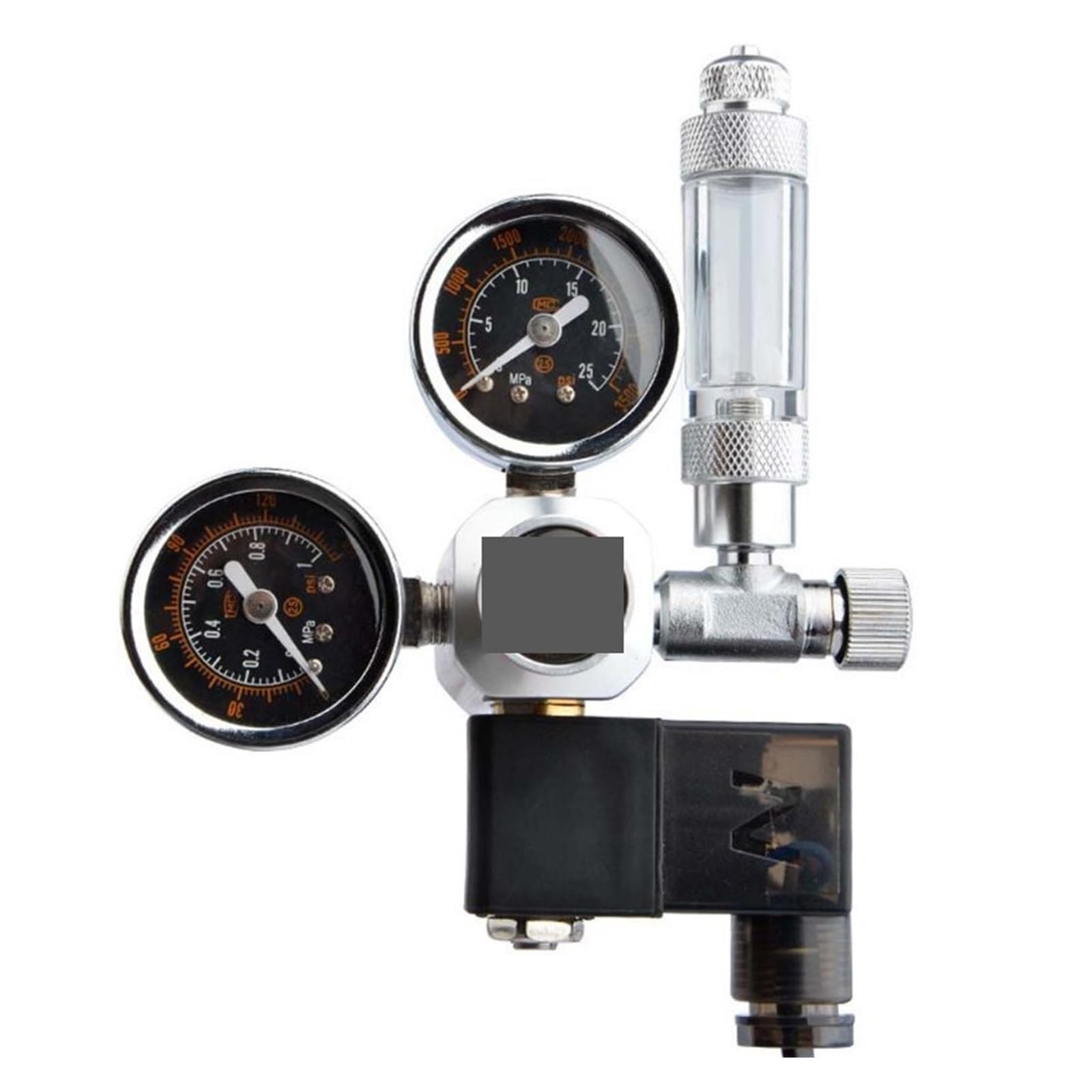 Reduktor ciśnienia CO2, Akwarium regulator ciśnienia CO2 elektromagnetyczny system miernika ciśnienia