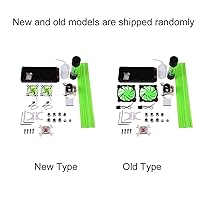 Vista 8 de Kit de refrigeración por agua para PC - Disipador de calor de 9.449 in CPU Bloque de agua Ventilador LED Kit de refrigeración por computadora