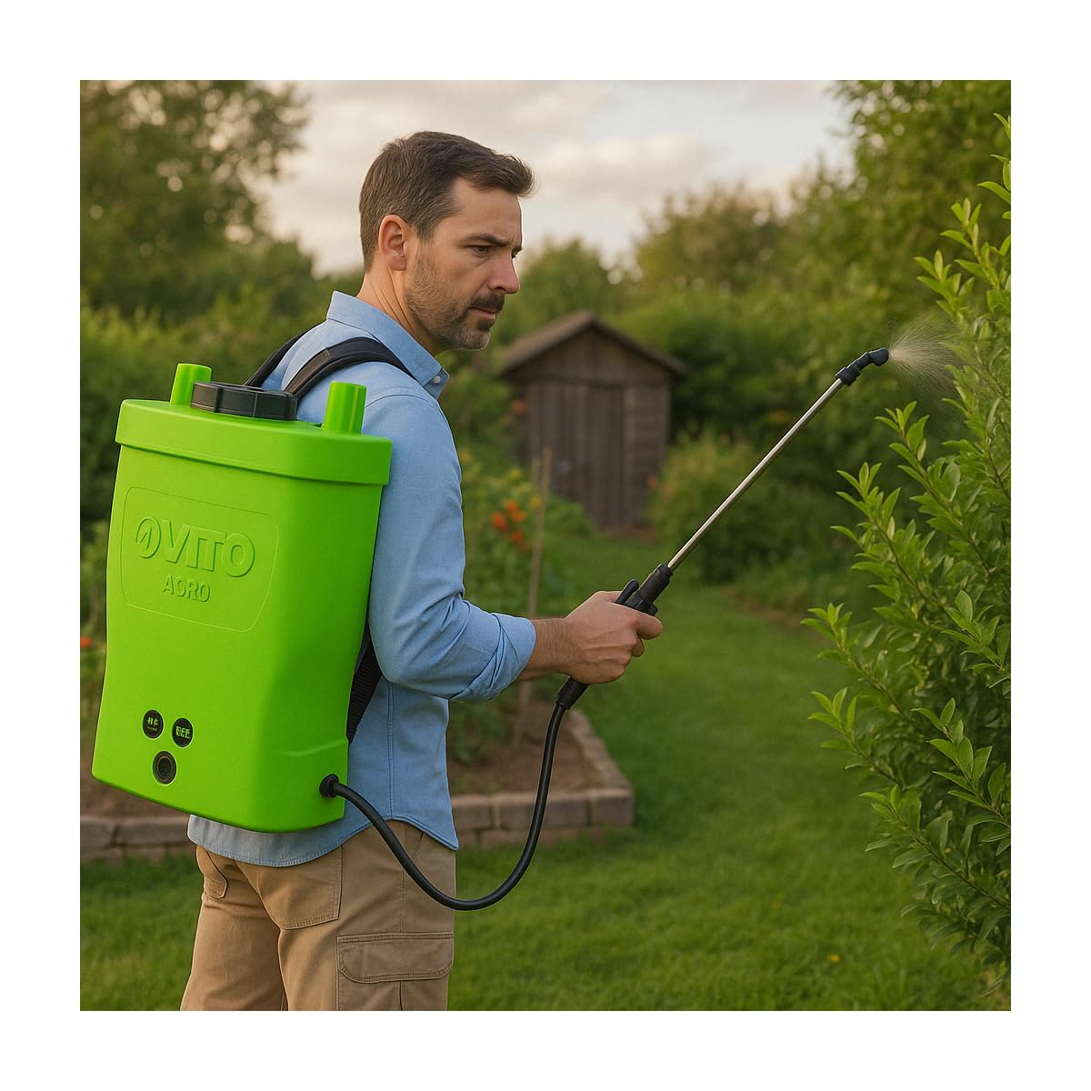 Mochila Pulverizadora Pulverizador De BaterÃa 16 Litros