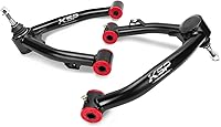 Vista 10 de KSP Brazos de Control Superiores de 2-4" para Silverado Sierra 2007-2018, Brazo de Control de Acero Ajustable Compatible con Chevy GMC Avalanche