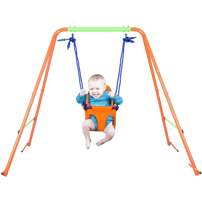 Buy DRM Infant to Toddler Swing, Indoor Outdoor Baby Swing Set with