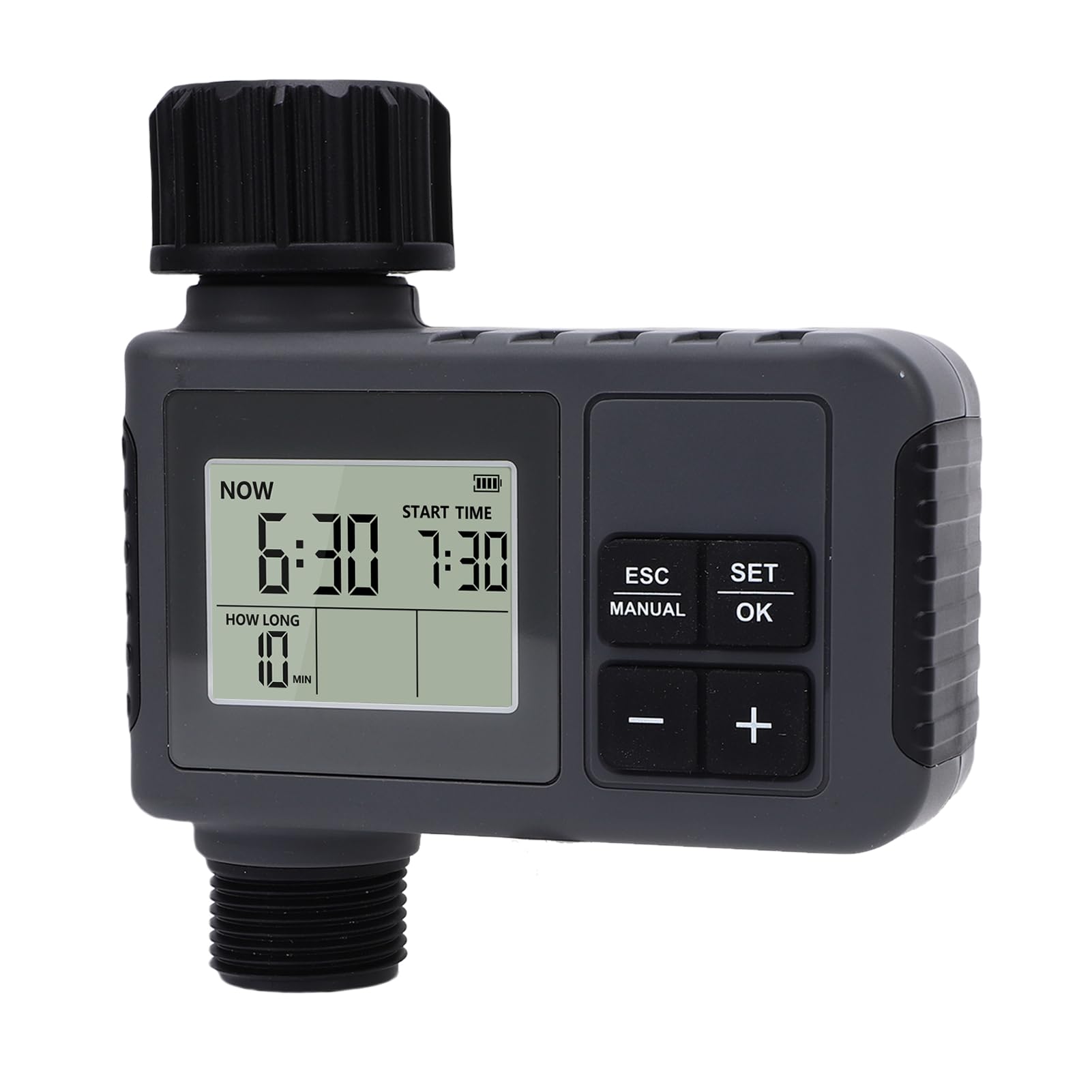 Fdit Timer per Irrigazione Automatico con Display LCD e Ritardo Pioggia per