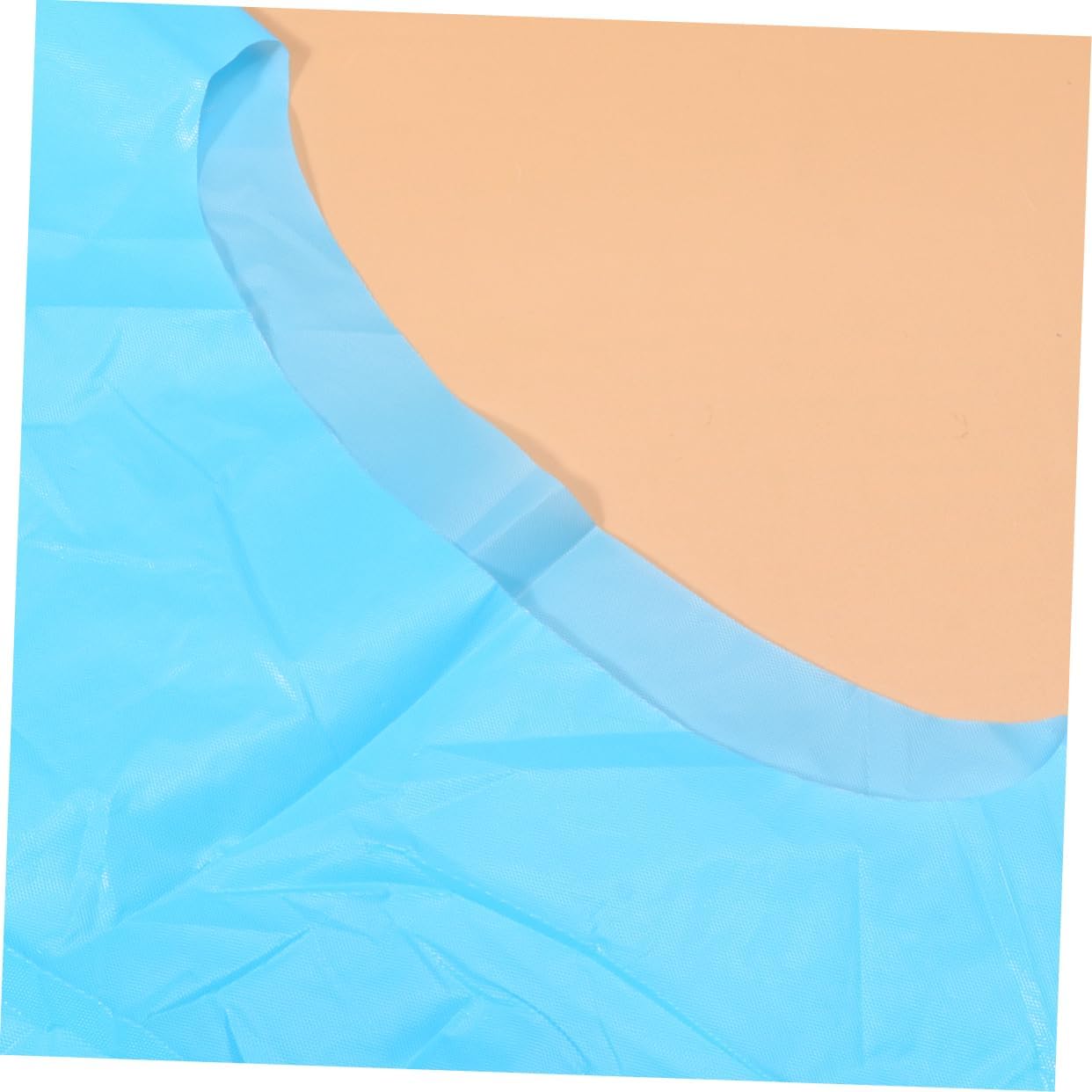3 Pack Cpe Plastic Barbershop Overcoat Waterproof Salon Cape Xl