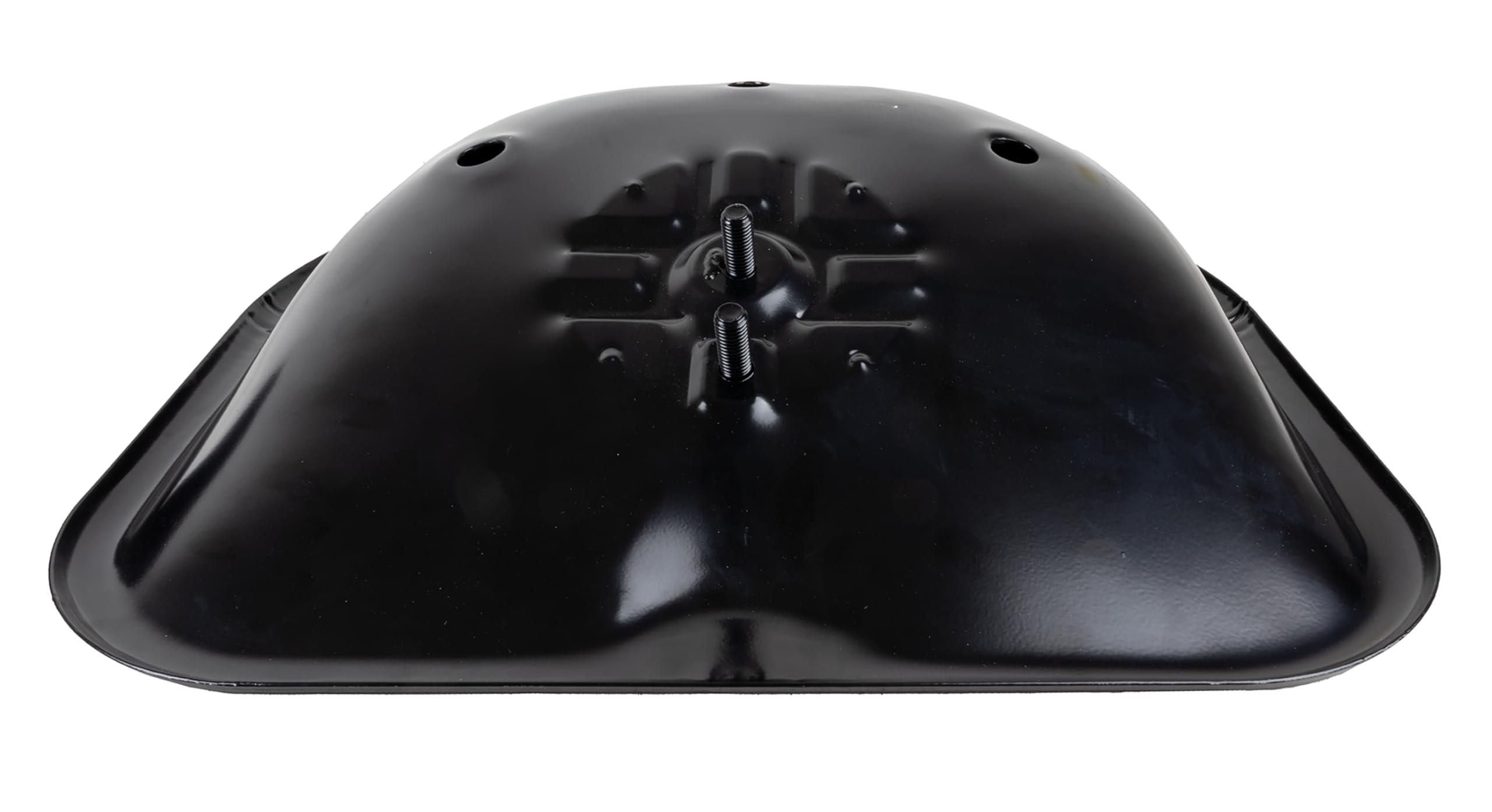 Siège de tracteur fixe Ama : Siège en tôle peinte noire, Compatible différents modèles et marques, Goujons M12, Made in Italy