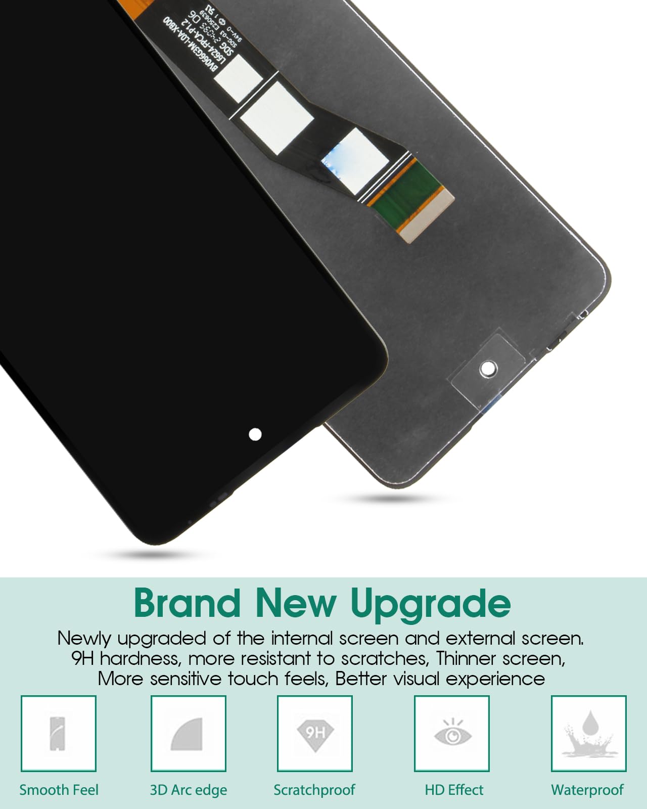 Pantalla Táctil Lcd Display Para Moto G 5g 2024 Xt2417 Negro