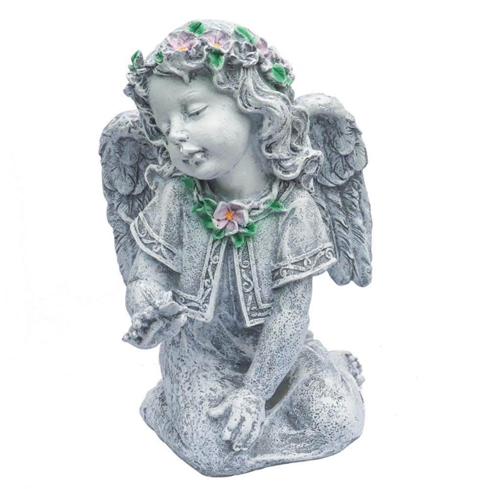 Sculpture créative ange de jardin pour sublimer un extérieur vide
