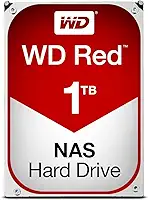 HDD WD RED 1 TB NAS PARA SERVIDOR 24X7 - WD10EFRX